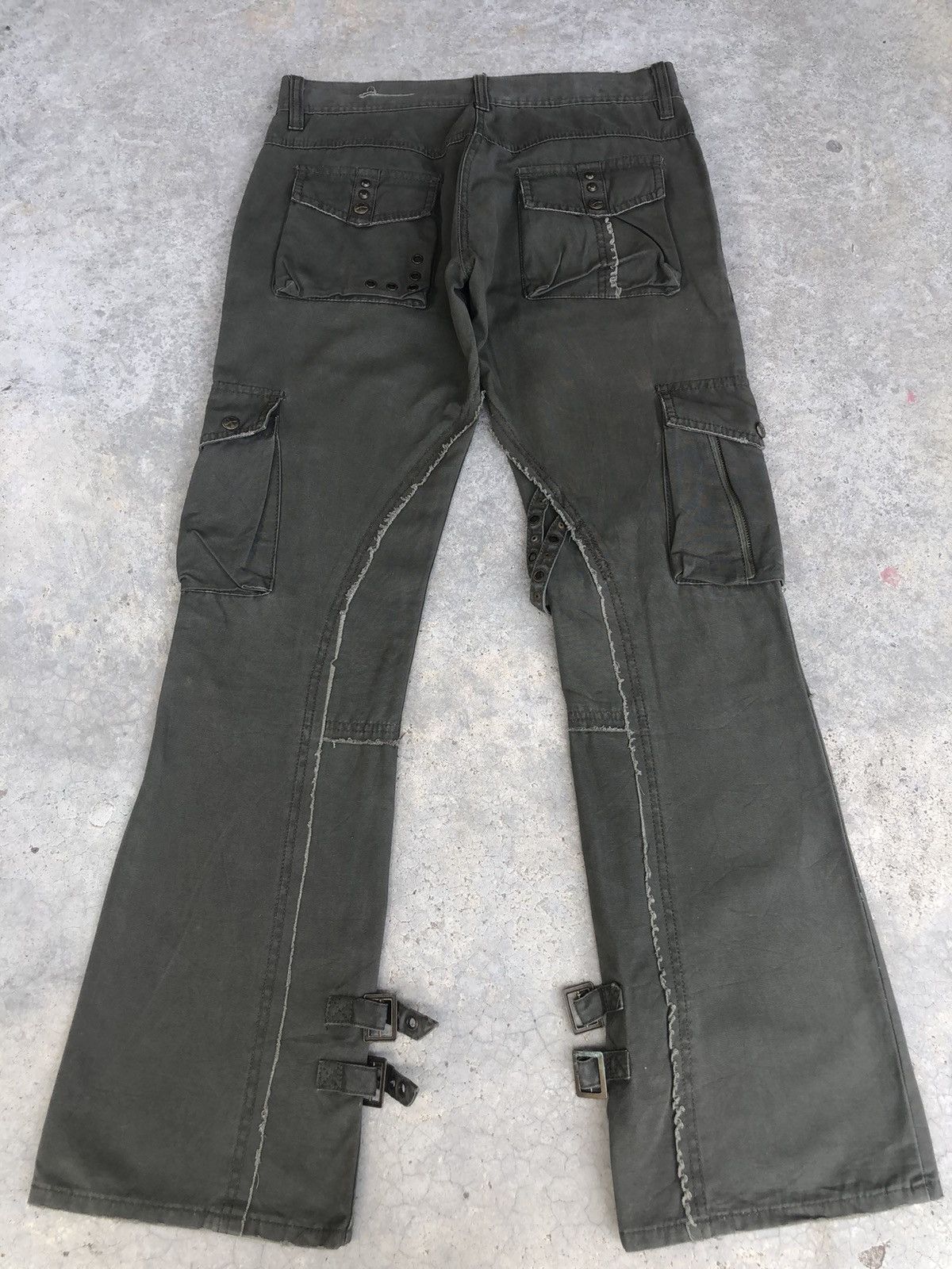 Japanese label 00s MIDAS damage Jeans メンズ