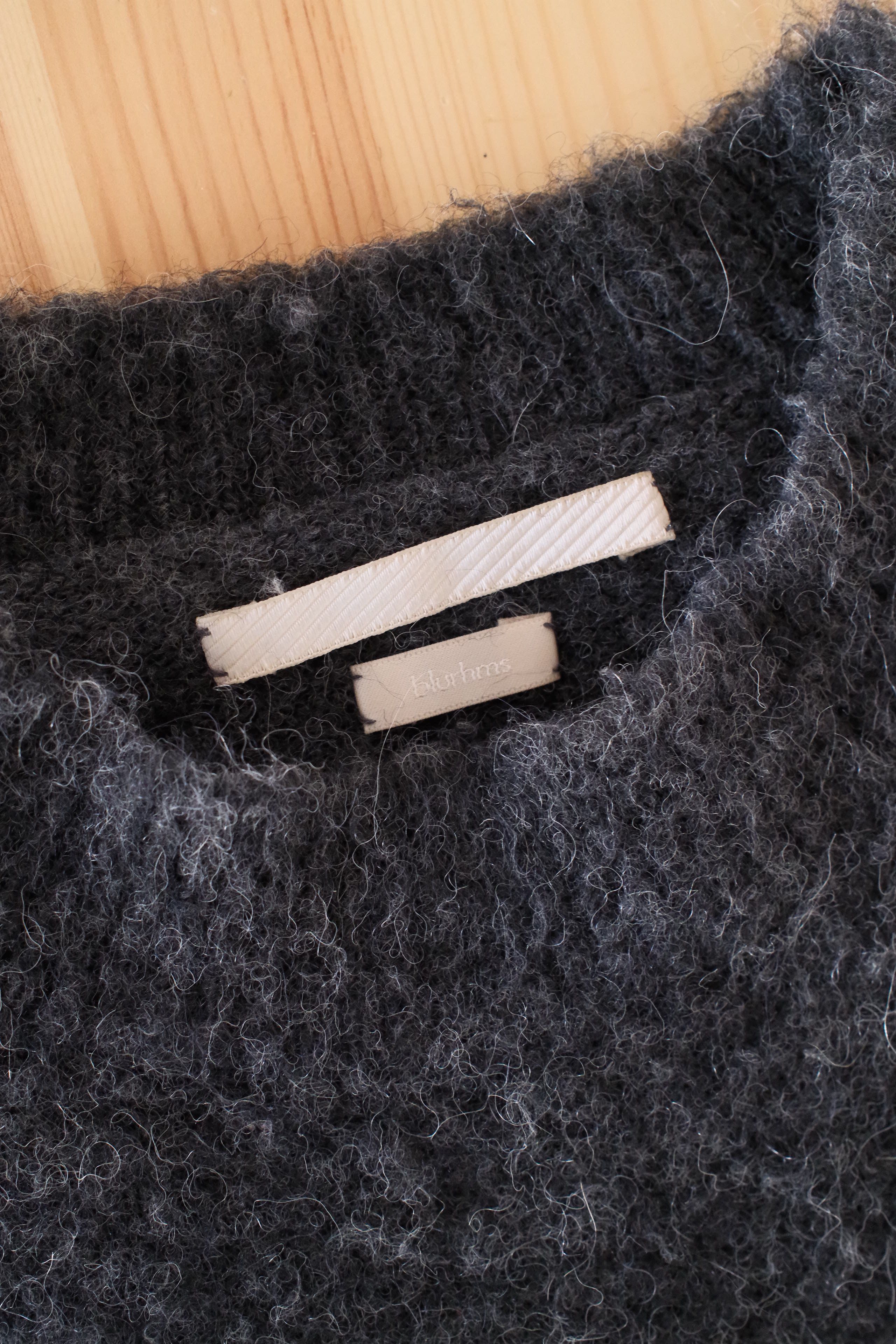 blurhms Charcoal Alpaca/Merino Wool Sweater Size 3 Size US M / EU 48-50 / 2 - 2 Thumbnail