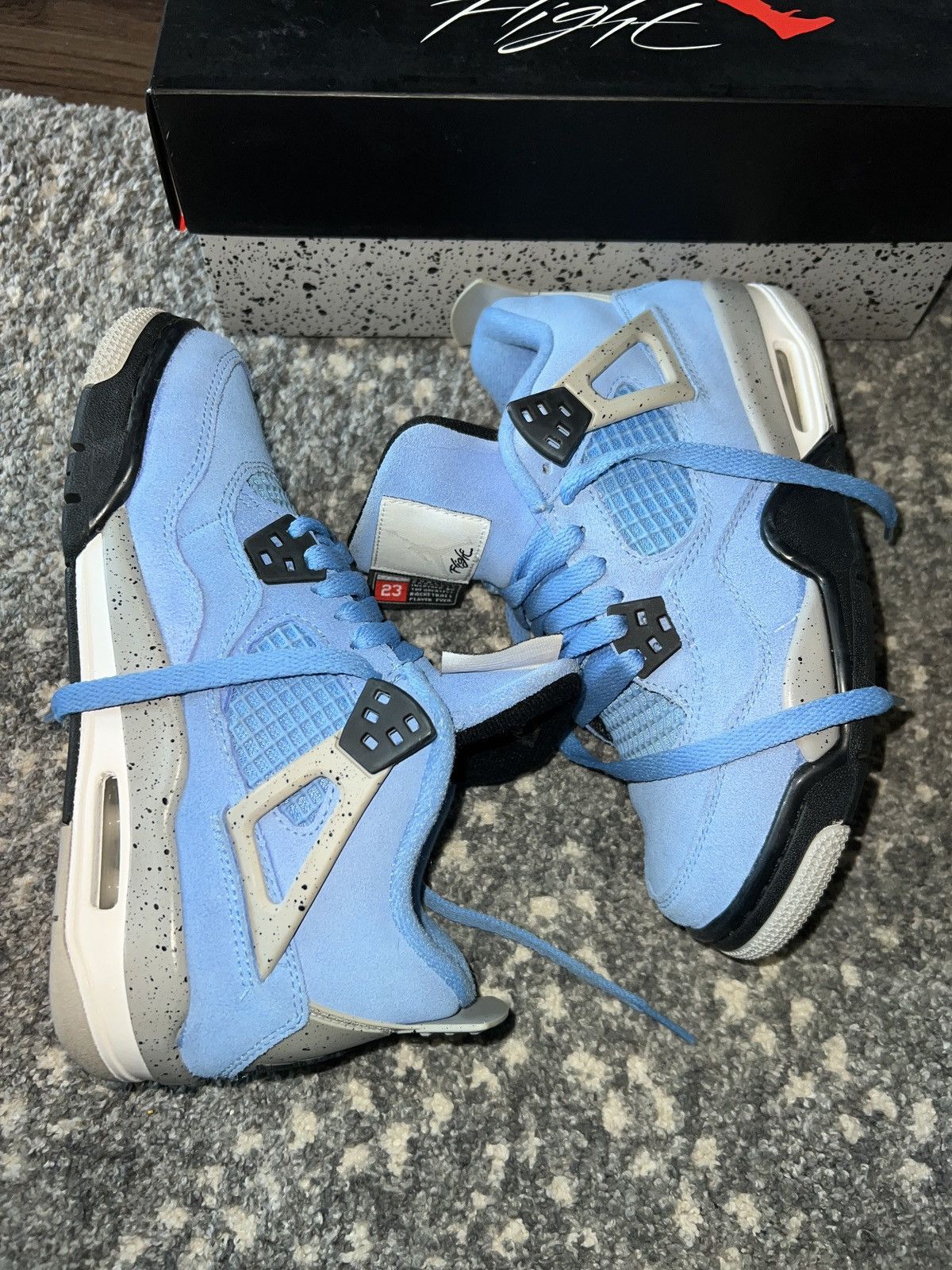 Jordan Brand Air Jordan 4 retro (gs) UNIVERSITY BLUE Size US 4 / IT 34 - 7 Thumbnail