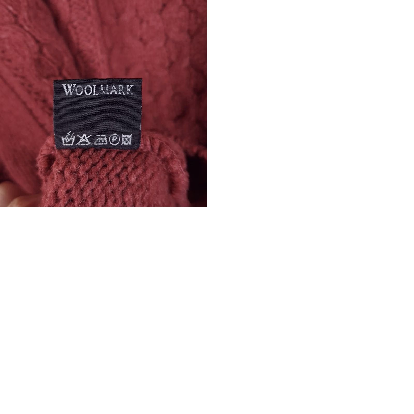 Pinko Blarney Woollen Mills Sweater Mens XL Pink Wool Fisherman Cable Knit Aran Crew Size US XL / EU 56 / 4 - 11 Thumbnail