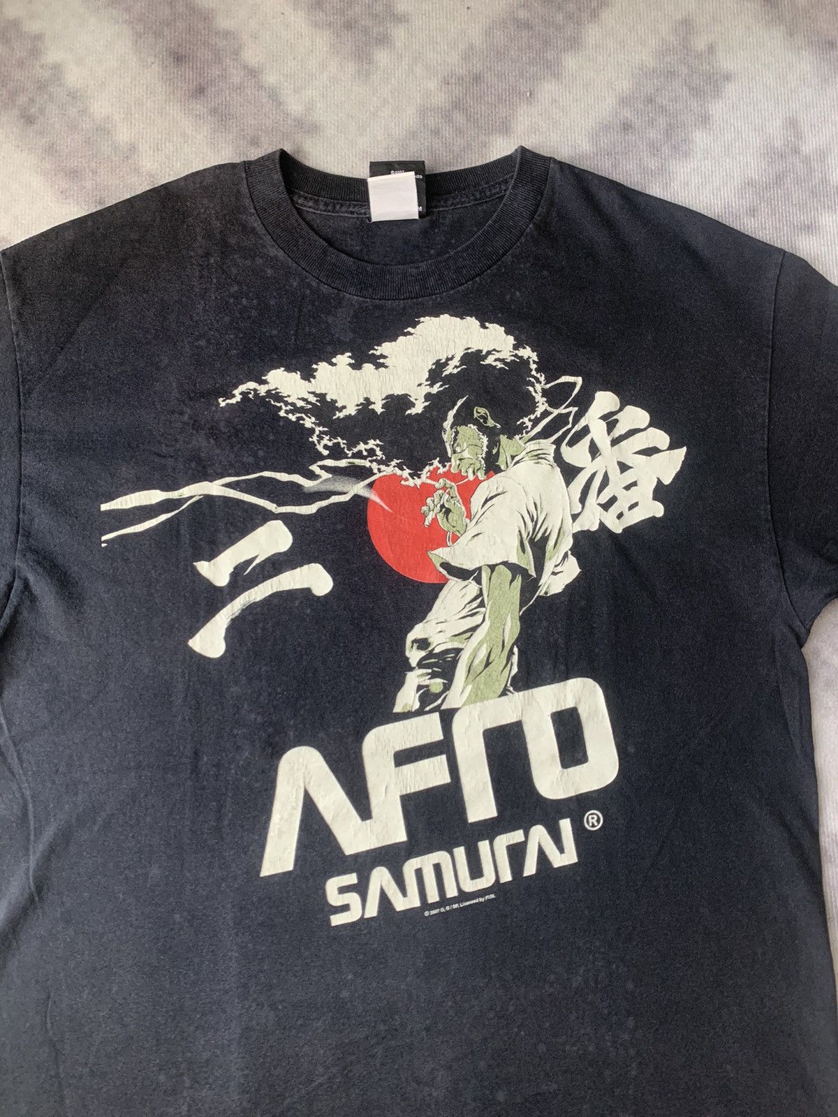 Anime Vintage Afro Samurai 2007 Anime Movie Tshirt Size US L / EU 52-54 / 3 - 2 Thumbnail