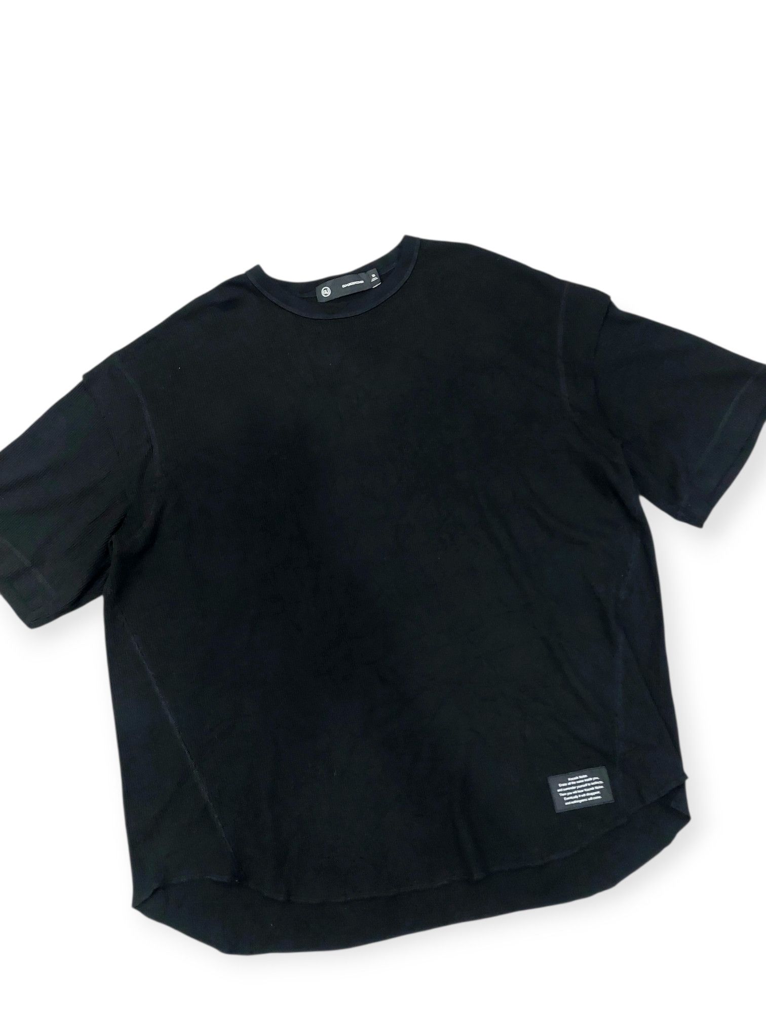 Undercover GU x Undercover Kosmik Noise Waffle Knit Techwear Tee Size US XL / EU 56 / 4 - 2 Thumbnail