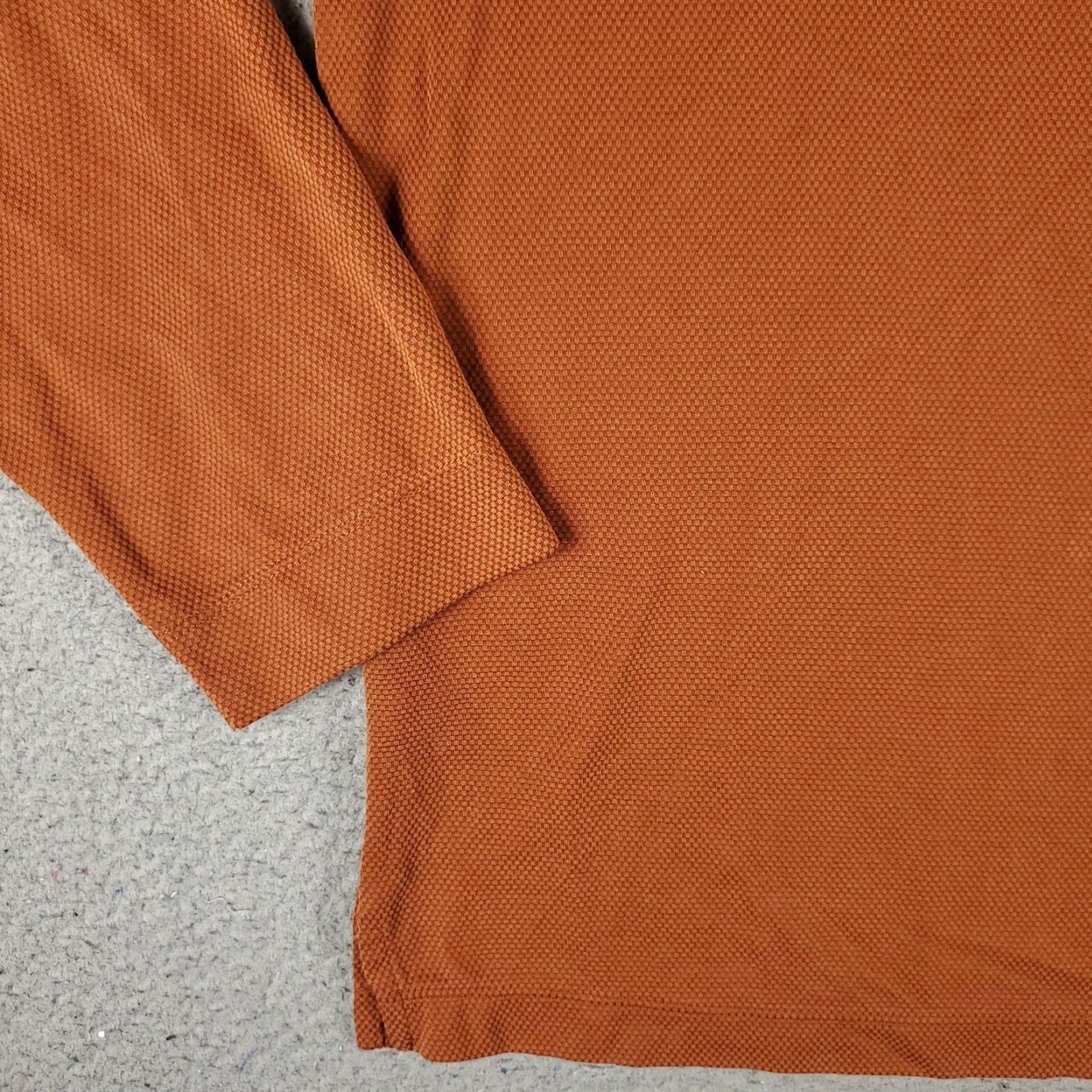 Tommy Bahama Tommy Bahama Polo Shirt Mens XL Orange Long Sleeve Casual Activewear Size US XL / EU 56 / 4 - 3 Thumbnail