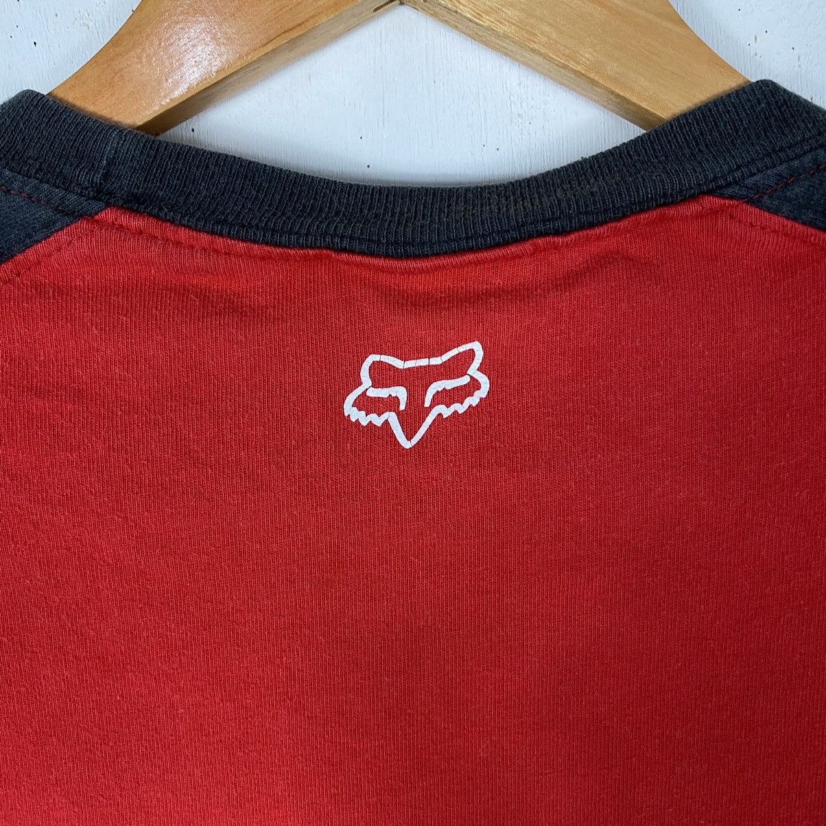 Fox Racing × Honda × Vintage Vintage 90's HONDA RACING Logo Graphic Tee Size US L / EU 52-54 / 3 - 8 Thumbnail