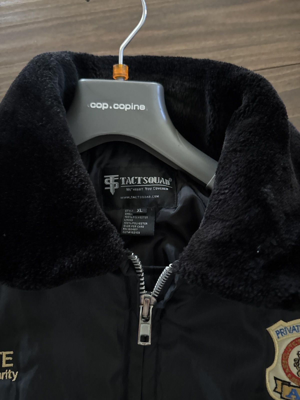 Vintage Black Security Puffer Size US XL / EU 56 / 4 - 5 Thumbnail