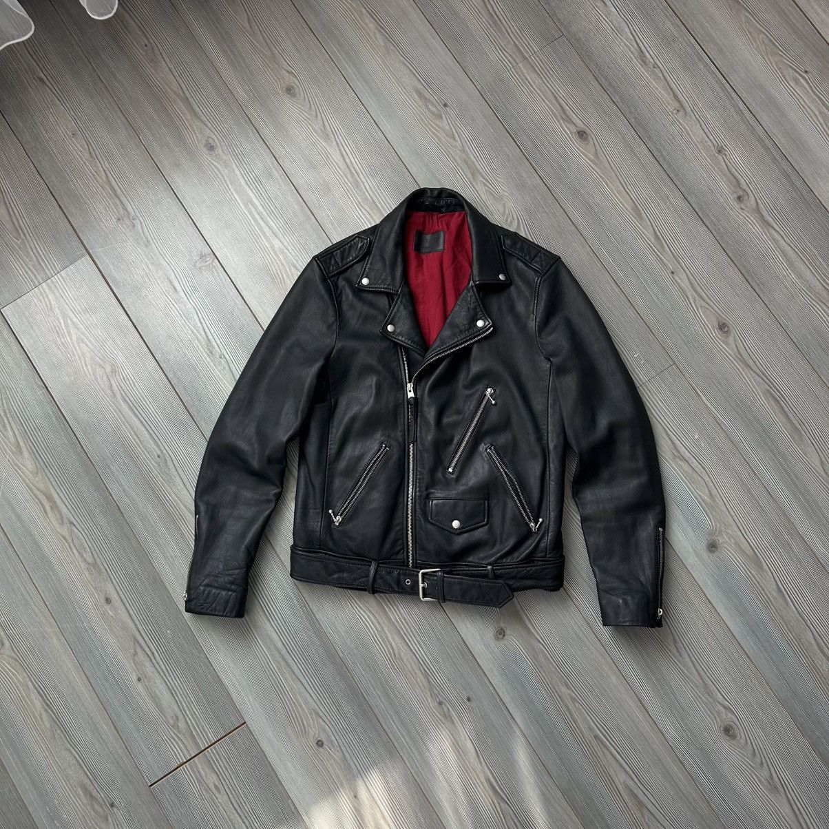 Allsaints 🔥Allsaints Leather Torrance Biker Jacket Size US M / EU 48-50 / 2 - 2 Thumbnail