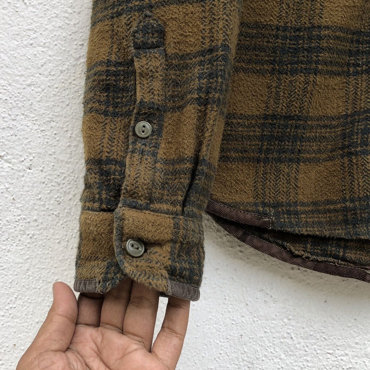 Avirex AVIREX 6185085 Cotton Flannel Military Utility Shirt Size US L / EU 52-54 / 3 - 11 Thumbnail