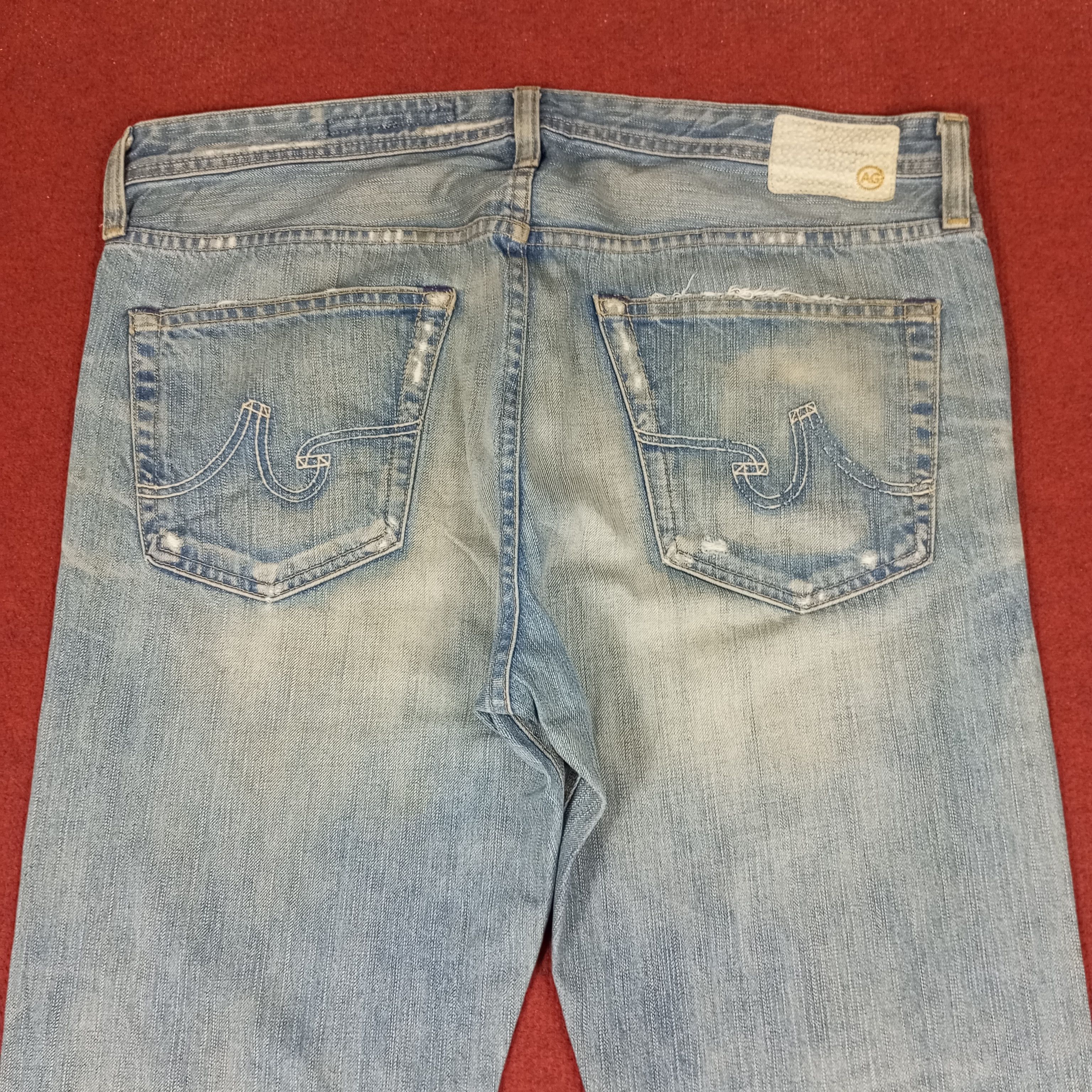 AG Adriano Goldschmied AG Adriano Goldschmied Straight Leg Jeans Size US 36 / EU 52 - 5 Thumbnail