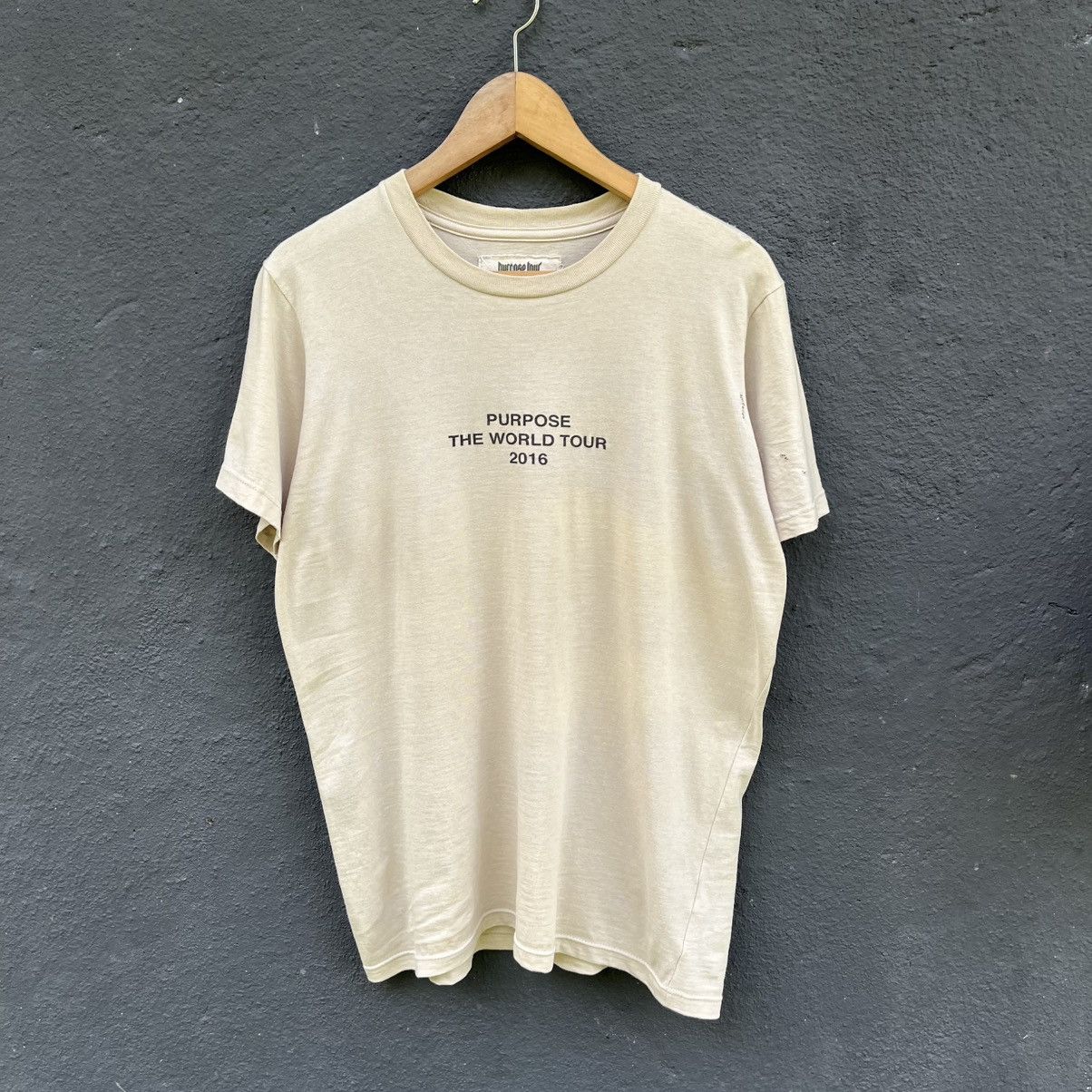 Justin Bieber Thrashed Faded Justin Bieber Purpose Tour Barneys NY Tee Size US S / EU 44-46 / 1 - 4 Thumbnail