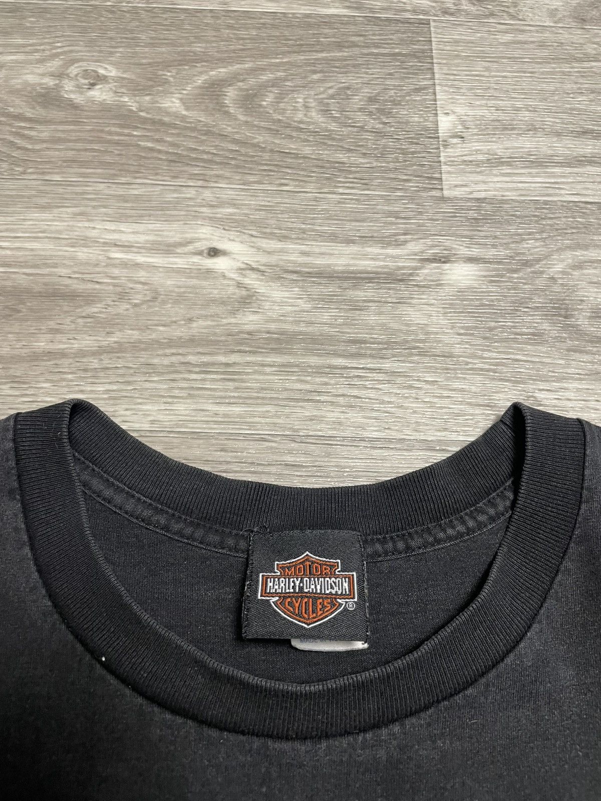 Harley Davidson Vintage Harley Davidson Big Logo T-Shirts Size US XL / EU 56 / 4 - 7 Thumbnail