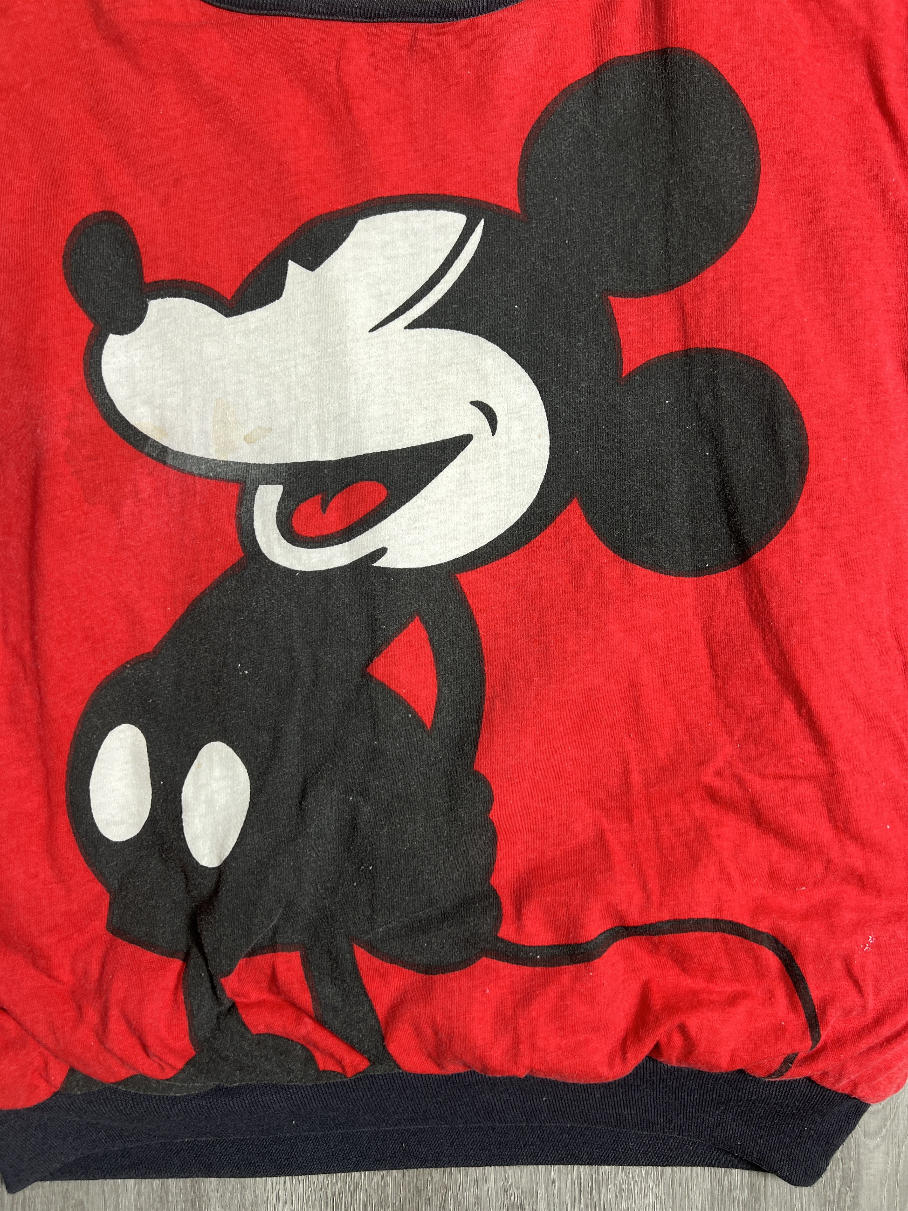 Disney Vintage Disney Mickey Mouse 2 Side Sweatshirt JKA092 Size US M / EU 48-50 / 2 - 8 Thumbnail