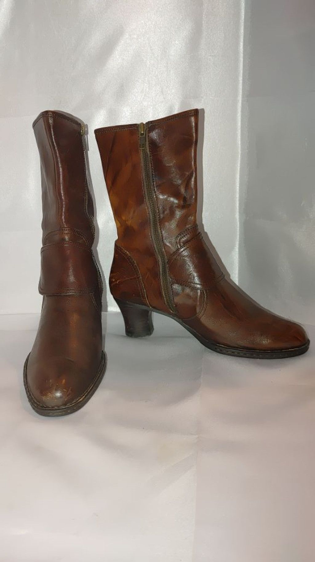 Born Born Crown Distressed Leather Steampunk Boots Size 9 Size US 9 / IT 39 - 6 Thumbnail