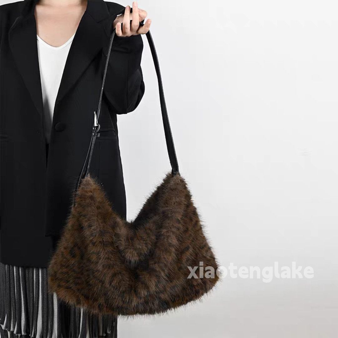 Unisex outdoor utility pattern graphic leopard tote bag