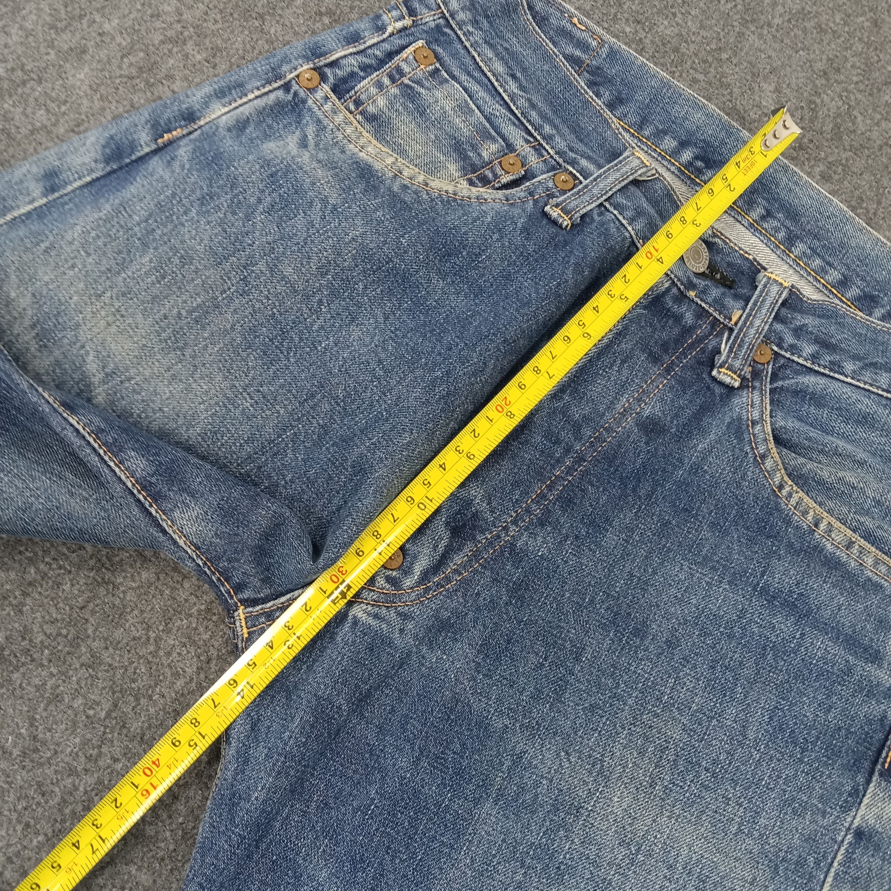 Evisu × Japanese Brand × Vintage Evisu Selvedge Japanese Daicock Custom Art Denim Jeans Size US 26 / EU 42 - 11 Thumbnail