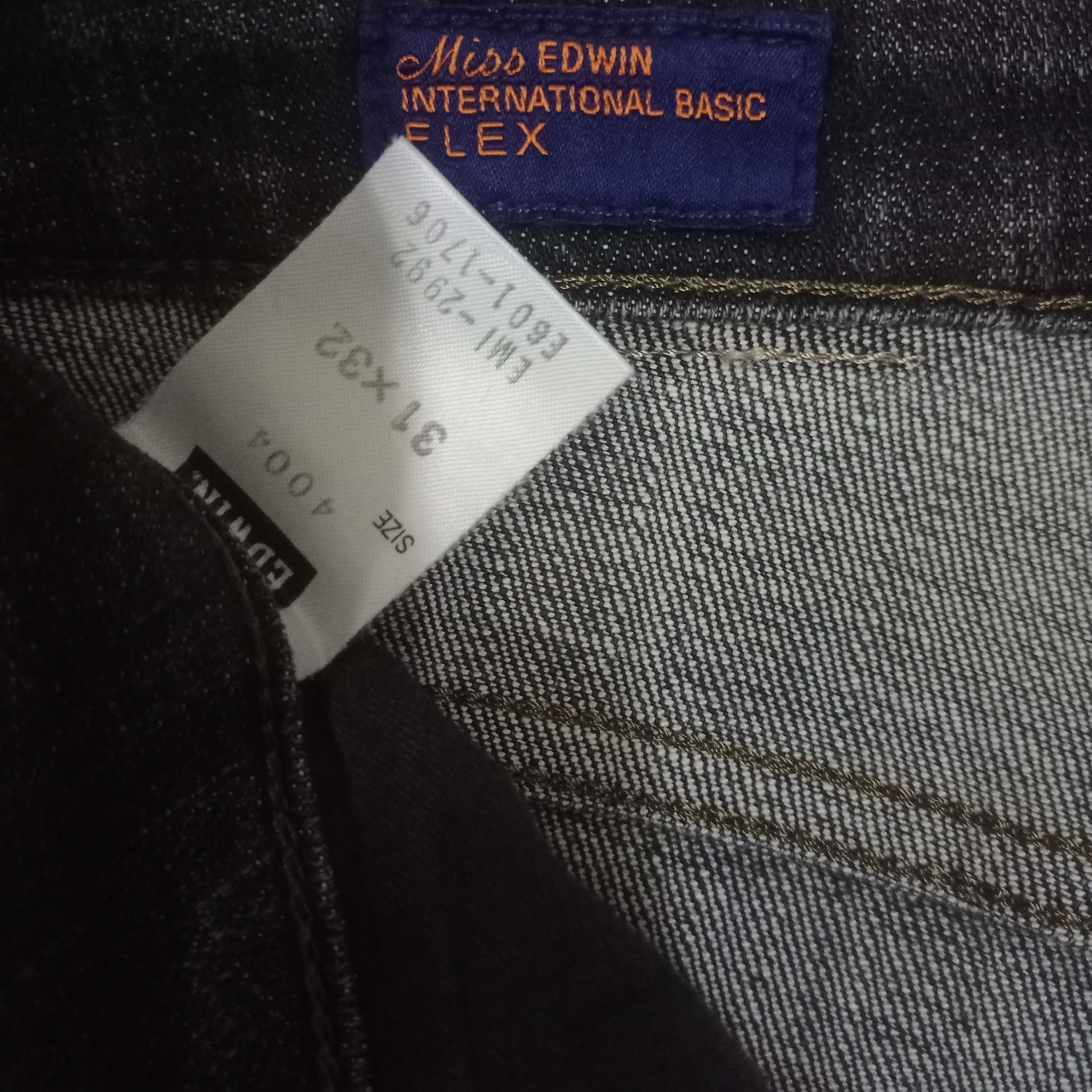 Edwin × Japanese Brand Vintage Edwin Japan Faded Black Distressed Jeans Size US 28 / EU 44 - 7 Thumbnail