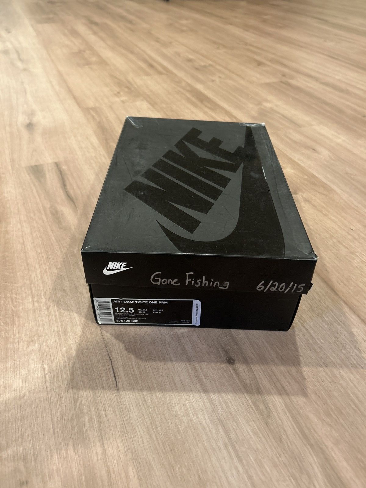 Nike Nike Foamposite “Gone Fishing” Size US 12.5 / EU 45-46 - 8 Thumbnail