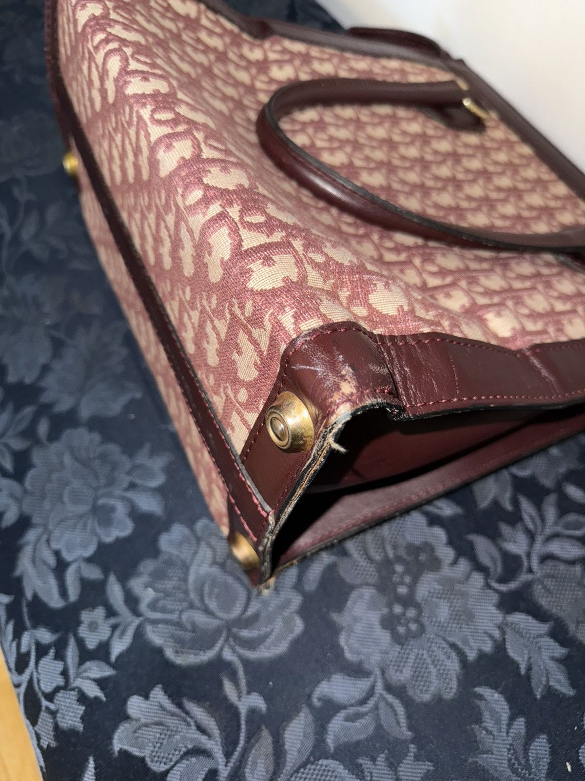 Dior Vintage 70s Christian Dior Bagages Monogram Tote Bag Size ONE SIZE - 12 Thumbnail