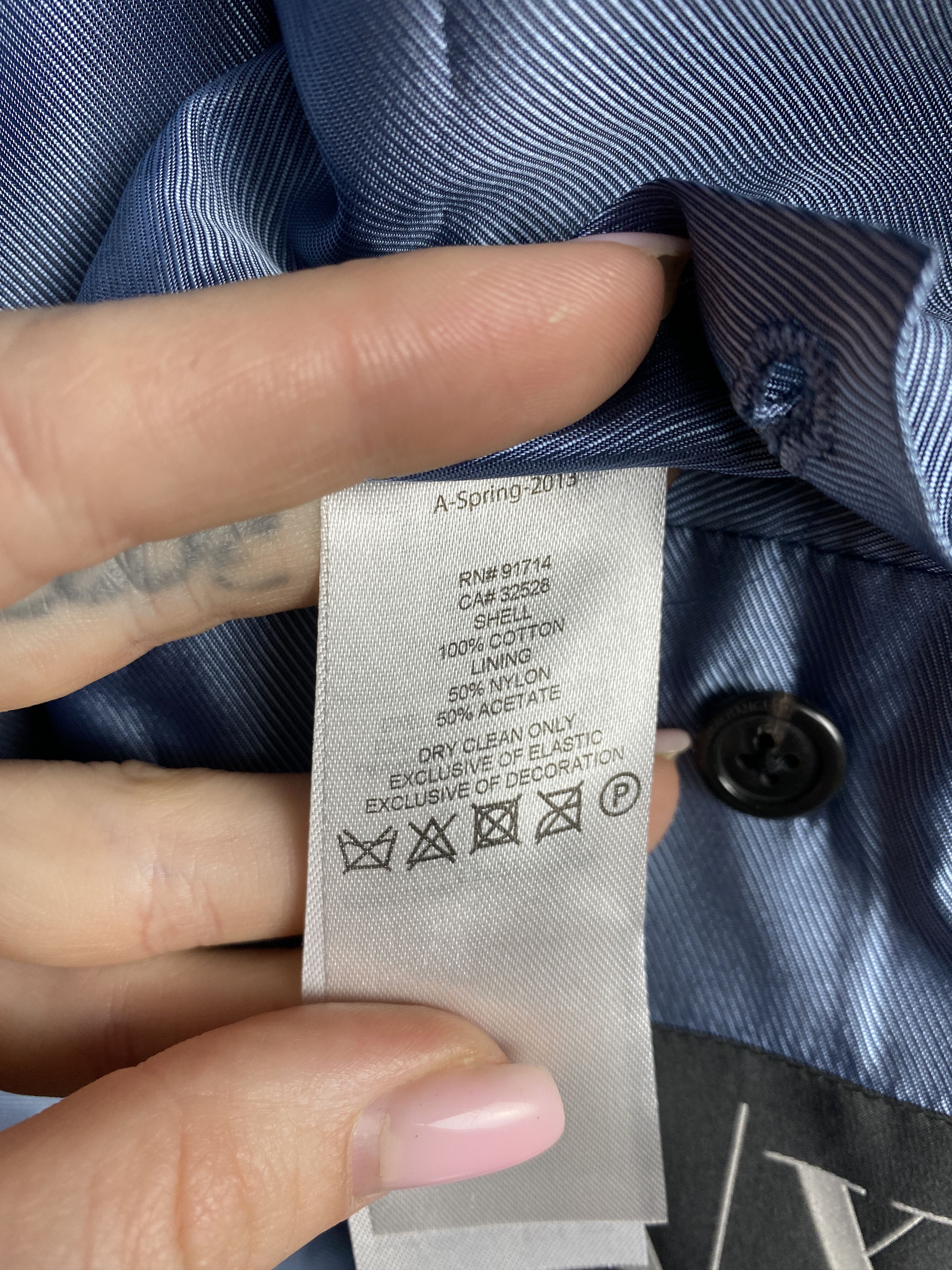 Armani × Armani Exchange × Vintage Armani Exchange Vintage Mens Two Buttons Blazer Jacket Size US M / EU 48-50 / 2 - 5 Thumbnail