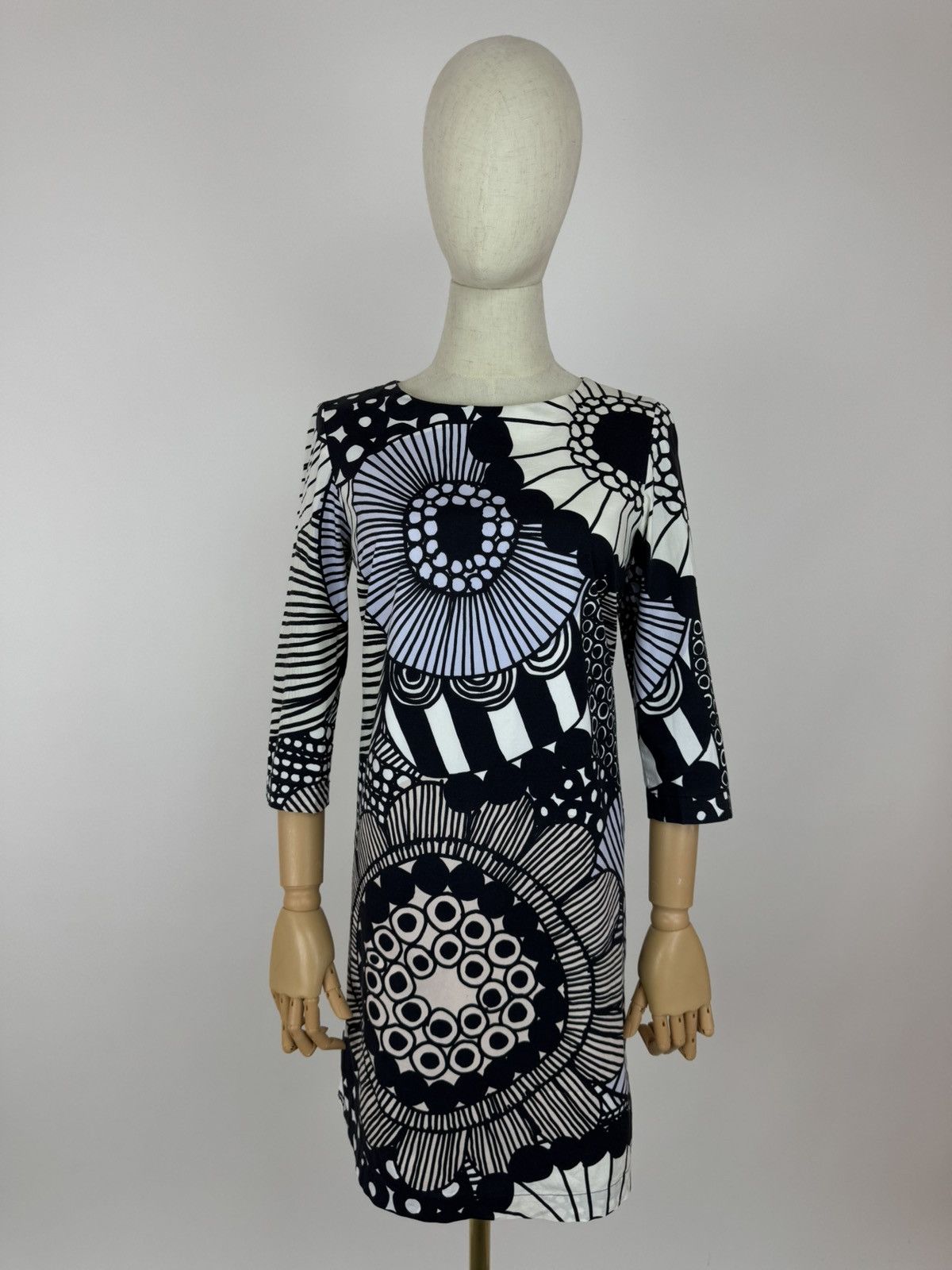 Designer Marimekko Floral Dress Size 34 Size XS / US 0-2 / IT 36-38 - 1 Thumbnail