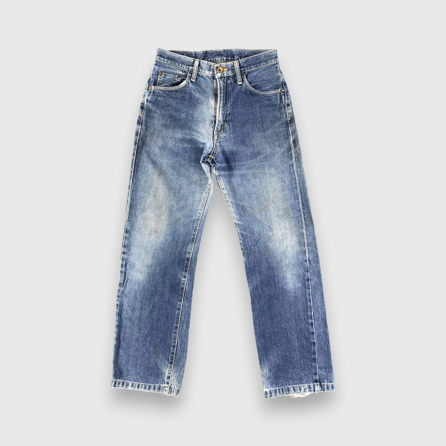 Edwin Vintage Blue Wash Edwin 505 Selvedge Jeans-J2965 Size US 28 / EU 44 - 1 Thumbnail