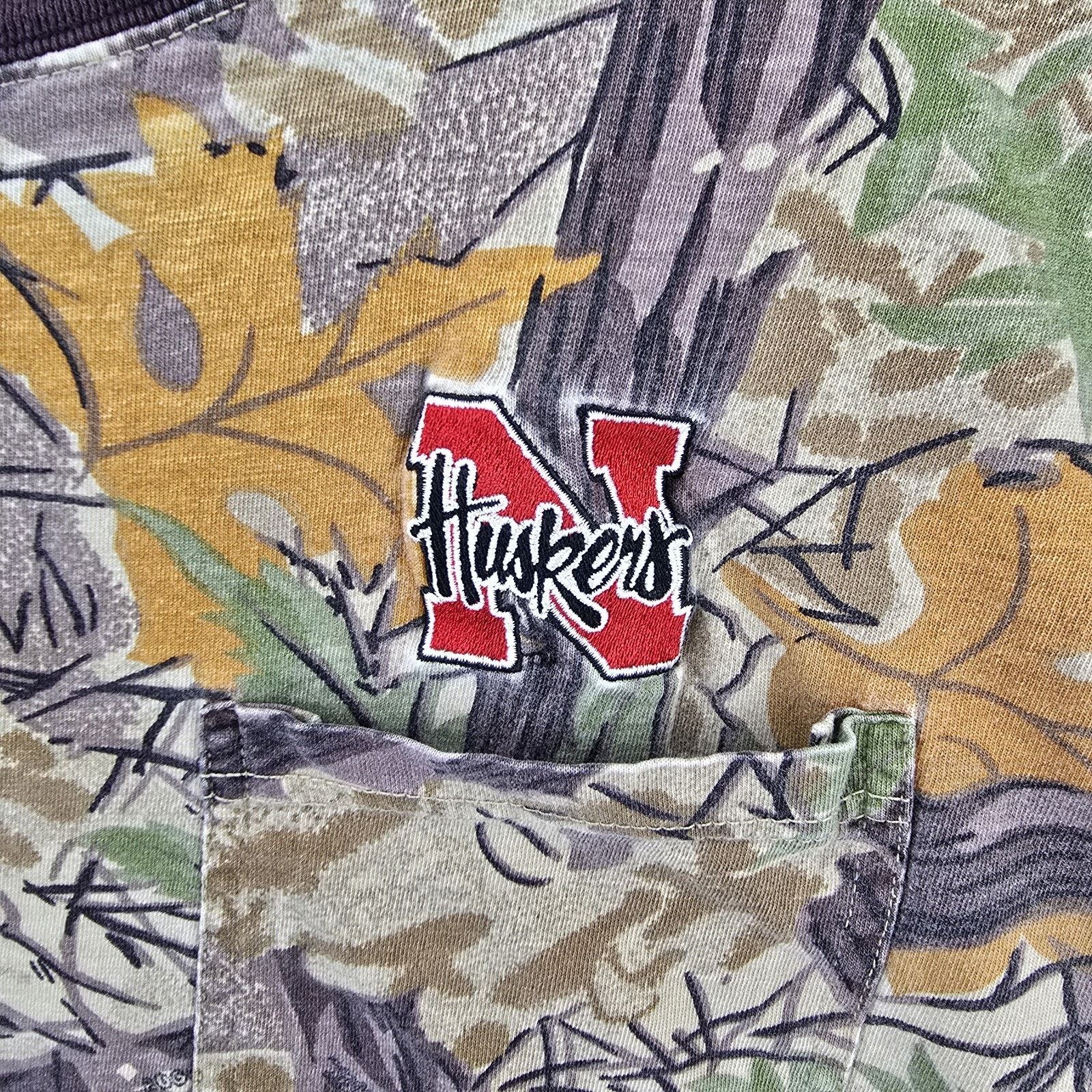 Other Vintage Boggy Creek Apparel Nebraska Huskers Camo Shirt XXL Size US XXL / EU 58 / 5 - 3 Thumbnail