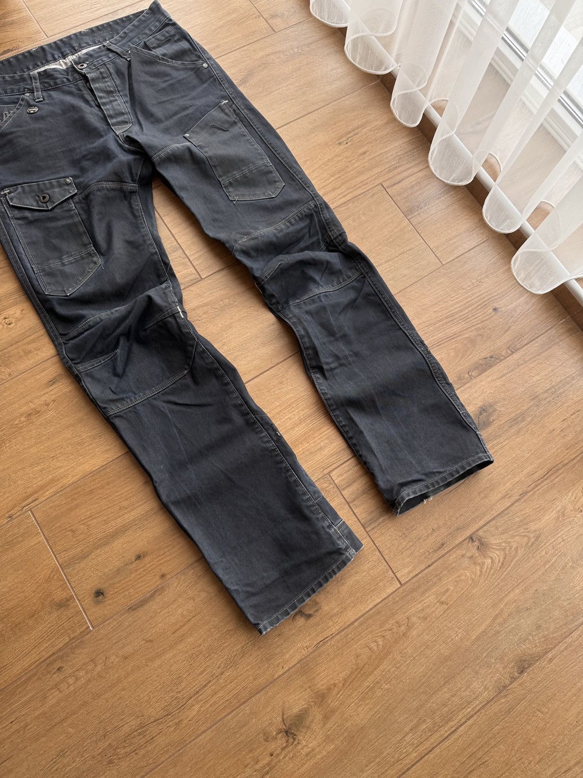 G-Star × Vintage Vintage G-Star Raw Cargo General Tapered Japanese Denim Size US 32 / EU 48 - 3 Thumbnail