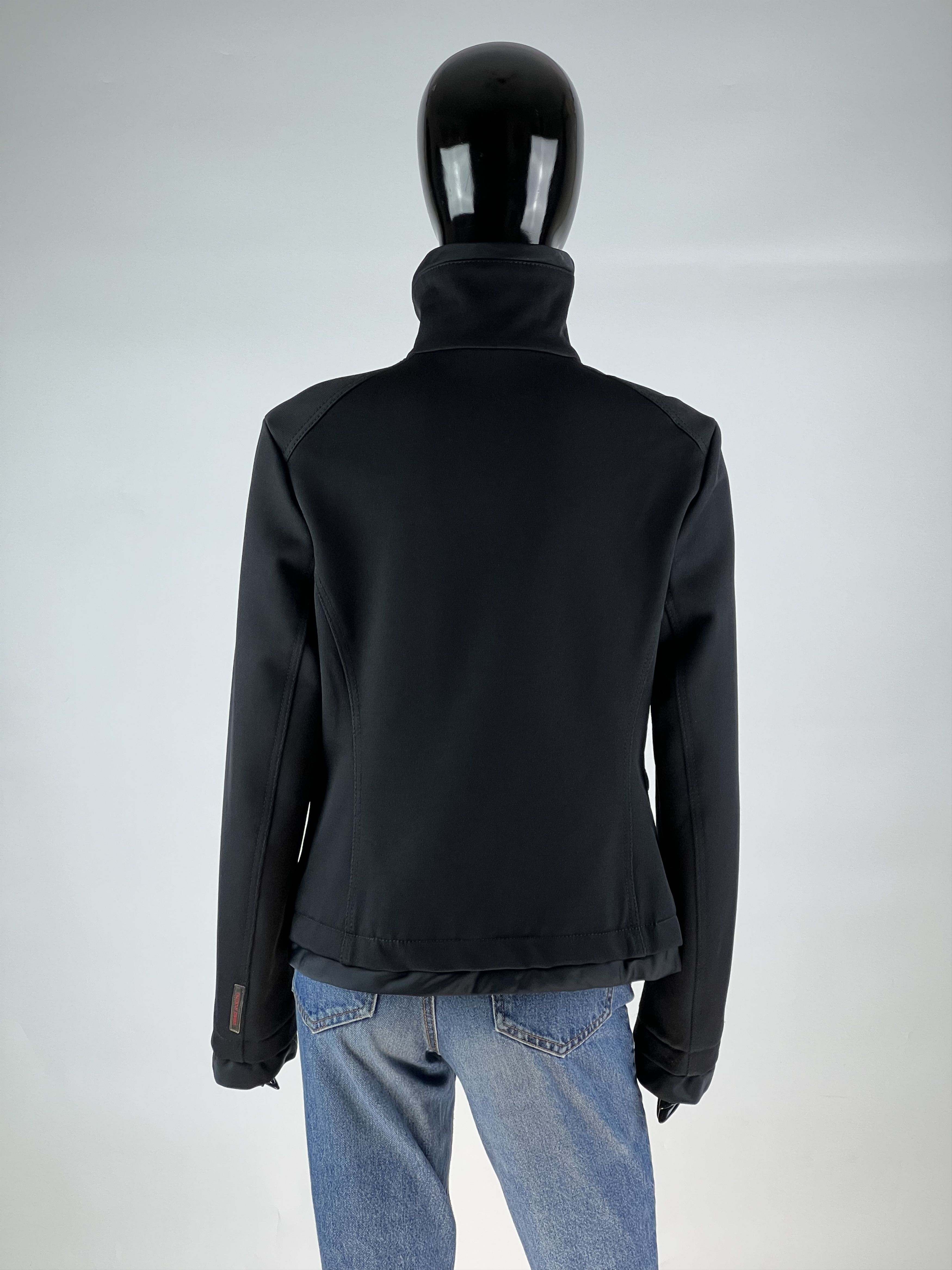 Designer Dibari Sporting Full Zip Wool Jacket Size M / US 6-8 / IT 42-44 - 3 Thumbnail