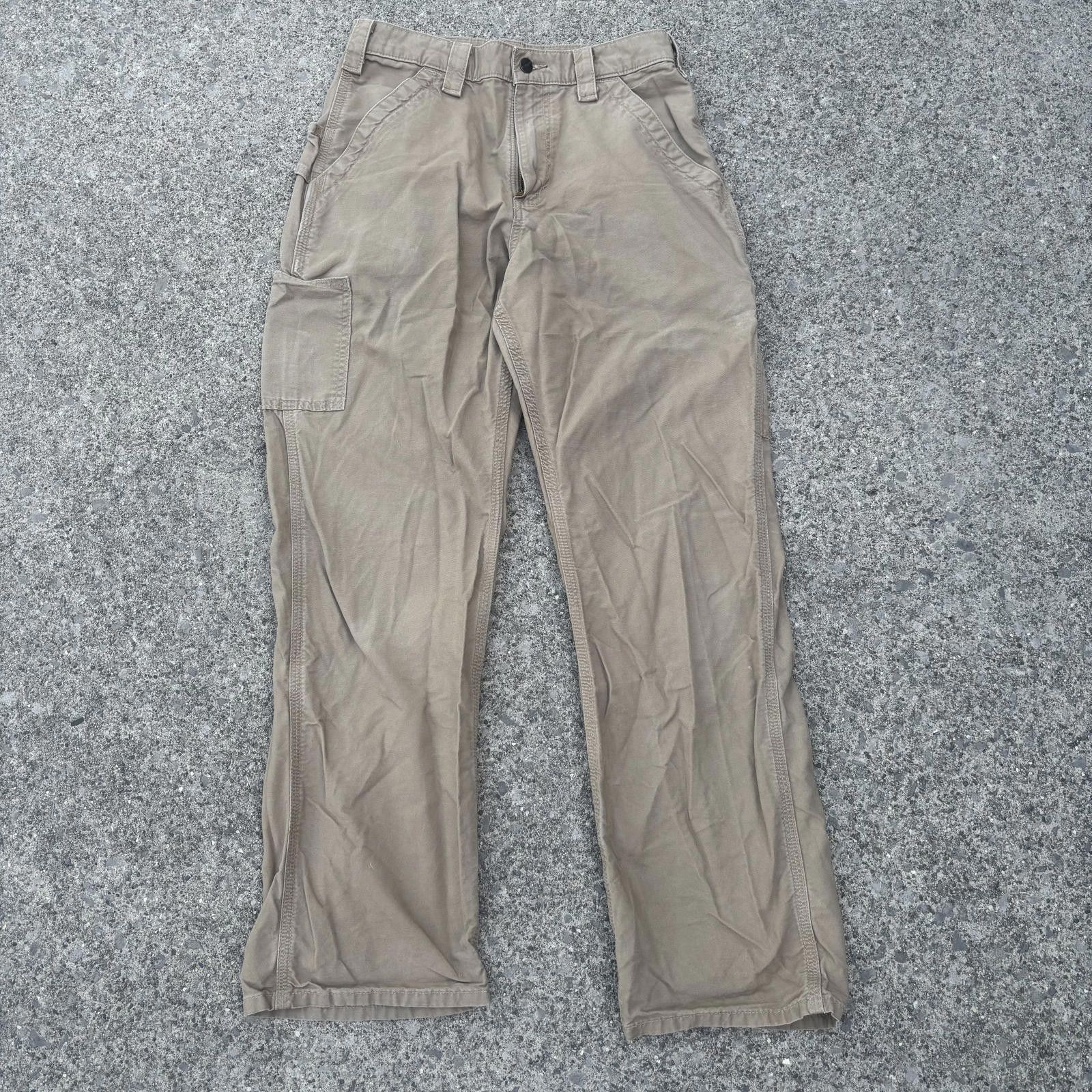Carhartt Carhartt B151 DKH Cargo Pants - 30x32 - Durable Workwear Size US 30 / EU 46 - 3 Thumbnail