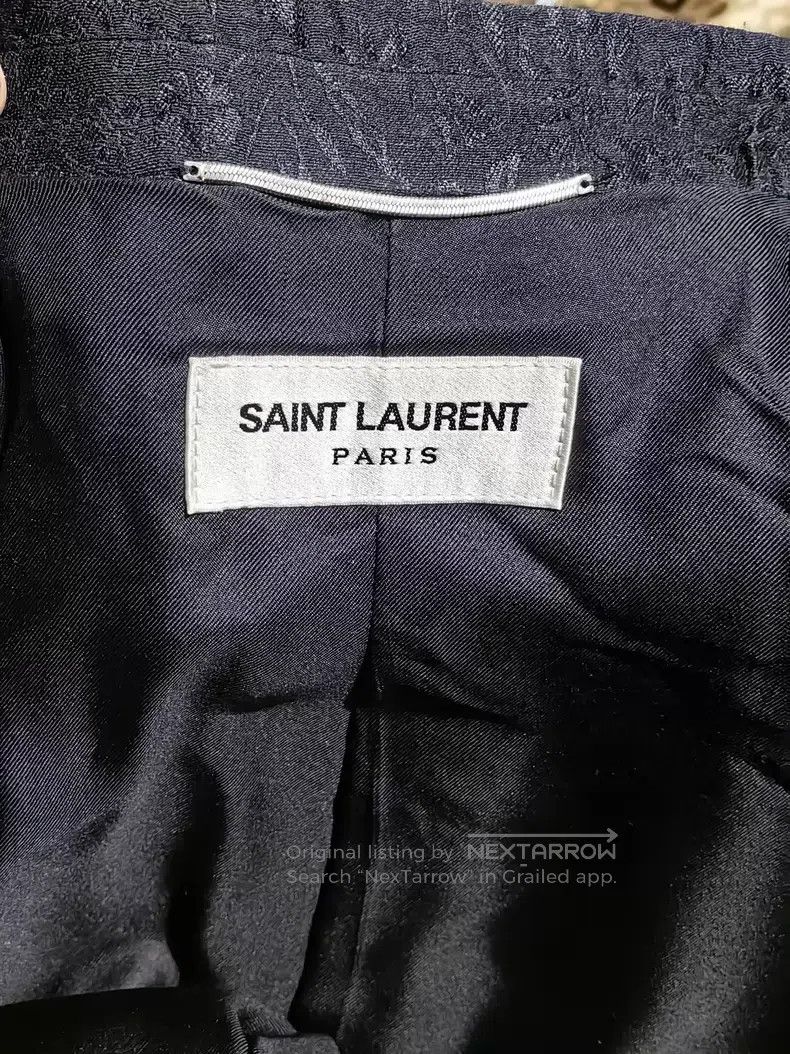 Saint Laurent Paris Saint Laurent Paris Court Style Suit Jacket i Size US S / EU 44-46 / 1 - 6 Thumbnail