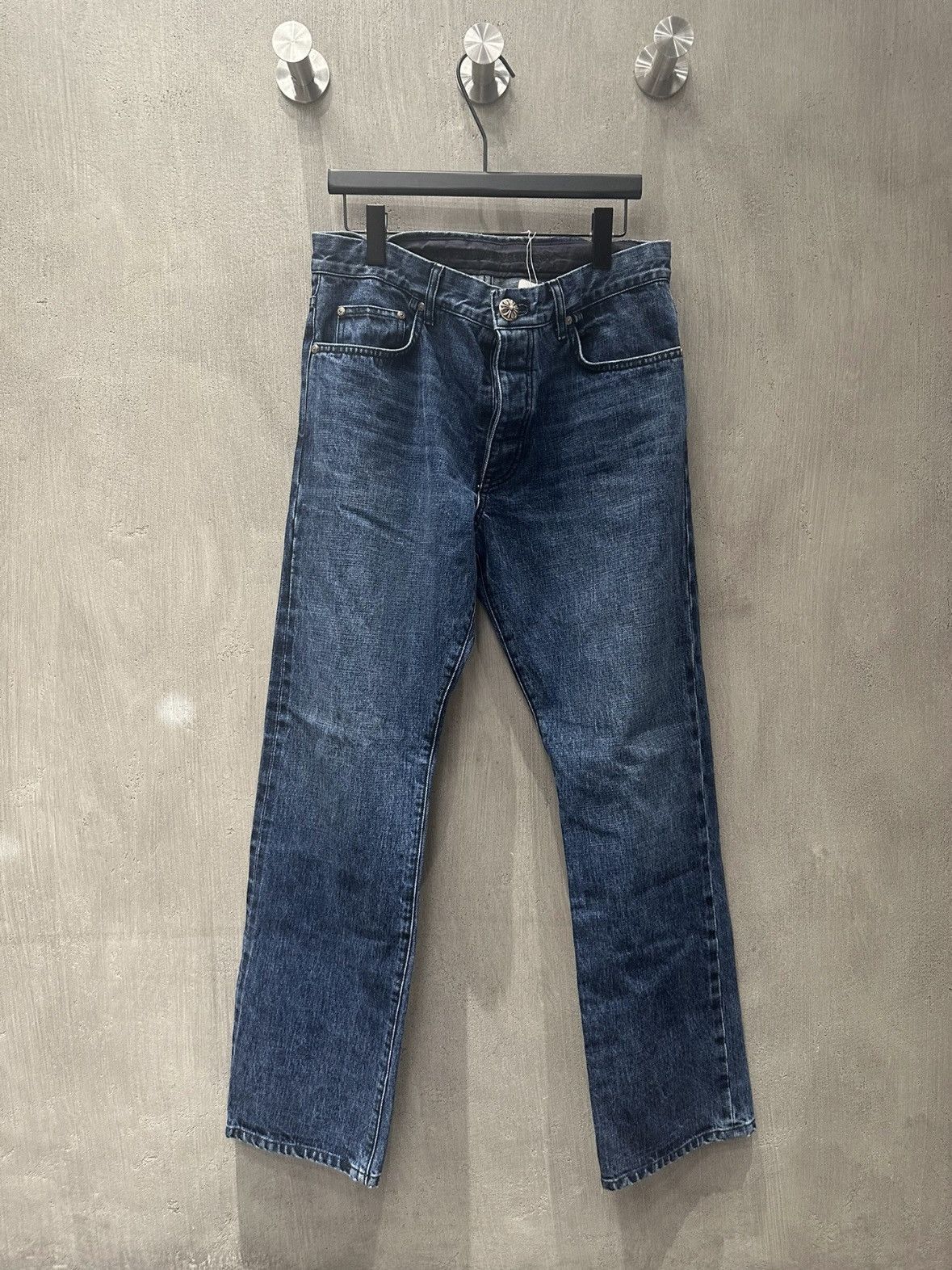 Chrome Hearts CHROME HEARTS deinm jeans Size US 33 - 1 Thumbnail
