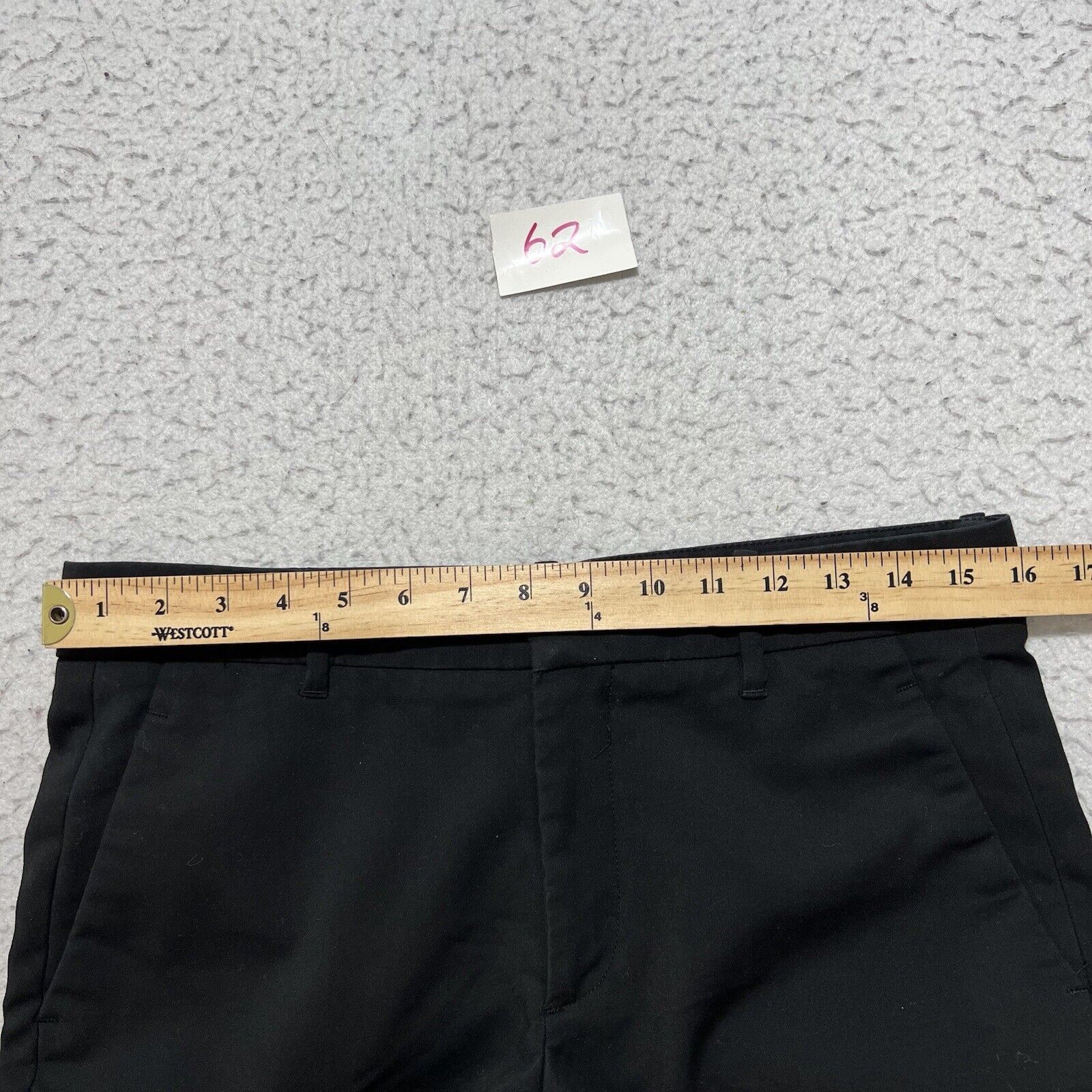 Zara Zara Capri Career Flat Front Dress Pants Solid Black Stretch Size 28" / US 6 / IT 42 - 9 Thumbnail