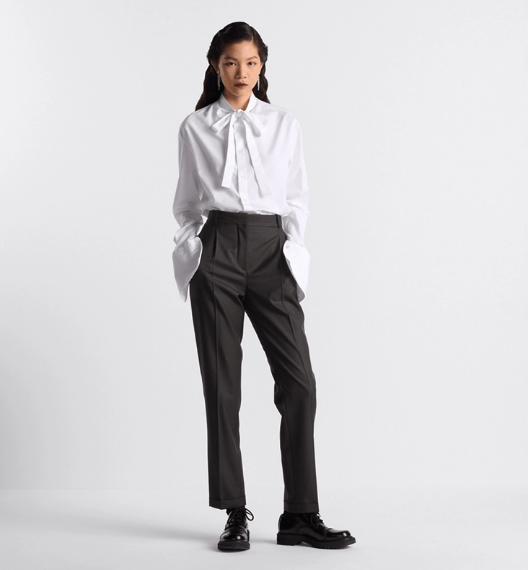 Dior o1w1db10925 441P63 Fitted Pant in Gray Size 30" / US 8 / IT 44 - 4 Thumbnail