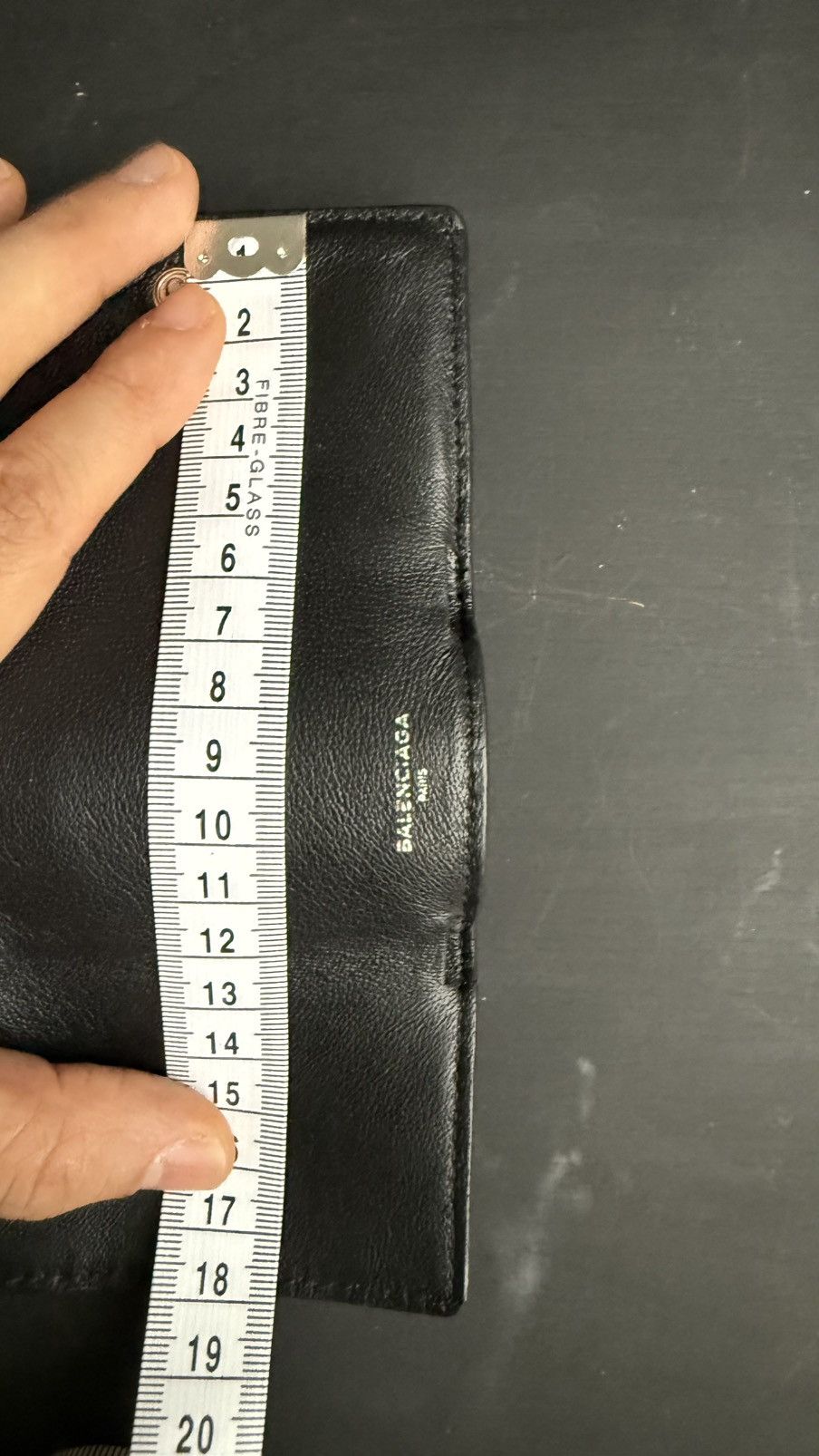 Balenciaga Balenciaga Spellout Compact Trifold Wallet Size ONE SIZE - 16 Thumbnail