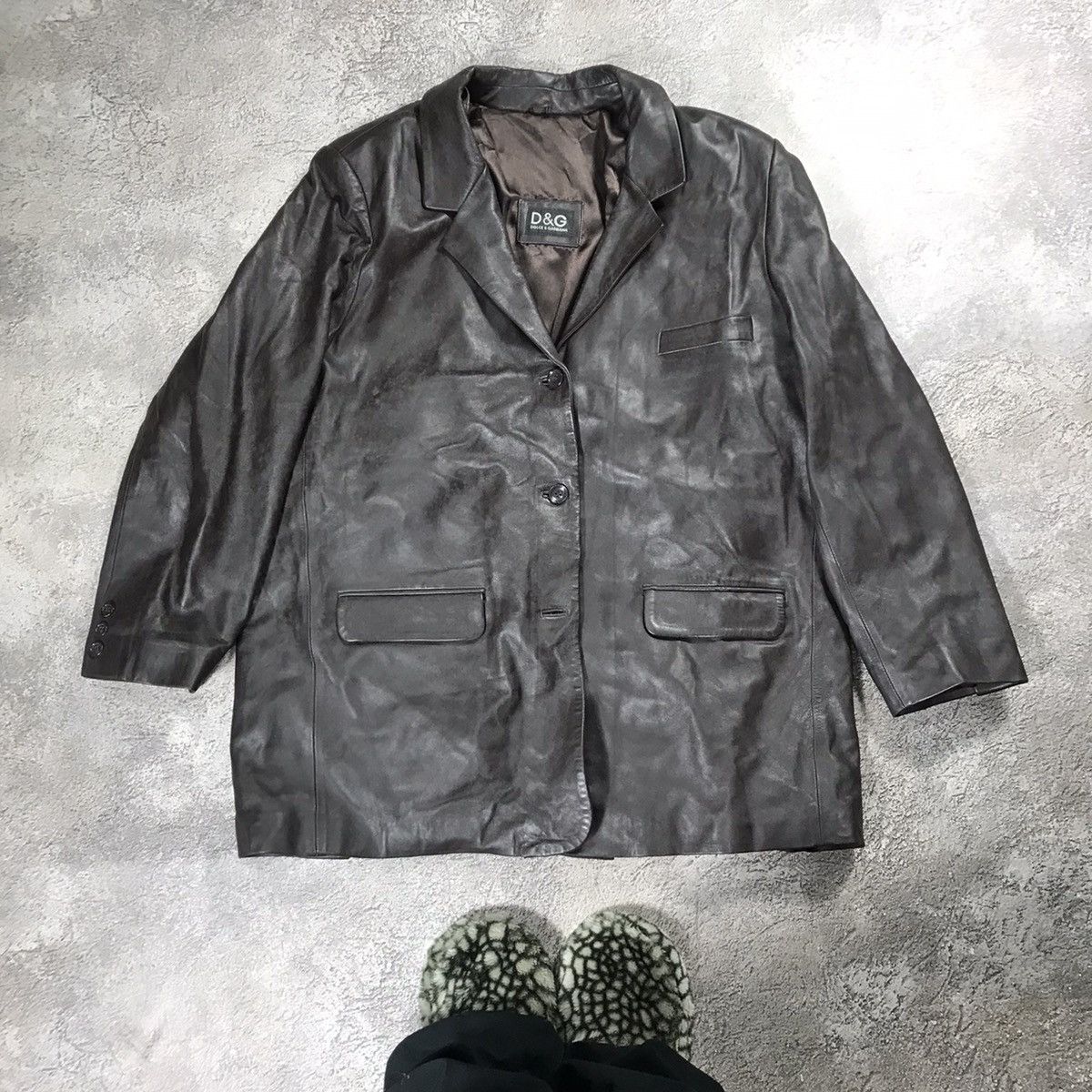 Dolce & Gabbana Vintage Dolce Gabbana Oversized Blazer Jacket Streetwear XL Size US XL / EU 56 / 4 - 1 Thumbnail