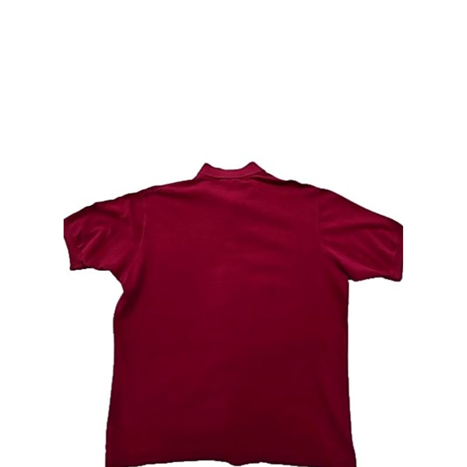 Lacoste Lacoste L.12.12 Burgundy Cotton Polo Shirt Men Size 8 Classic Fit Size US M / EU 48-50 / 2 - 2 Thumbnail