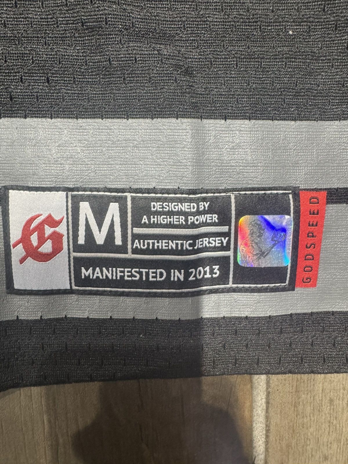 Godspeed Godspeed First Down Jersey Black/Grey Size US XL / EU 56 / 4 - 4 Thumbnail