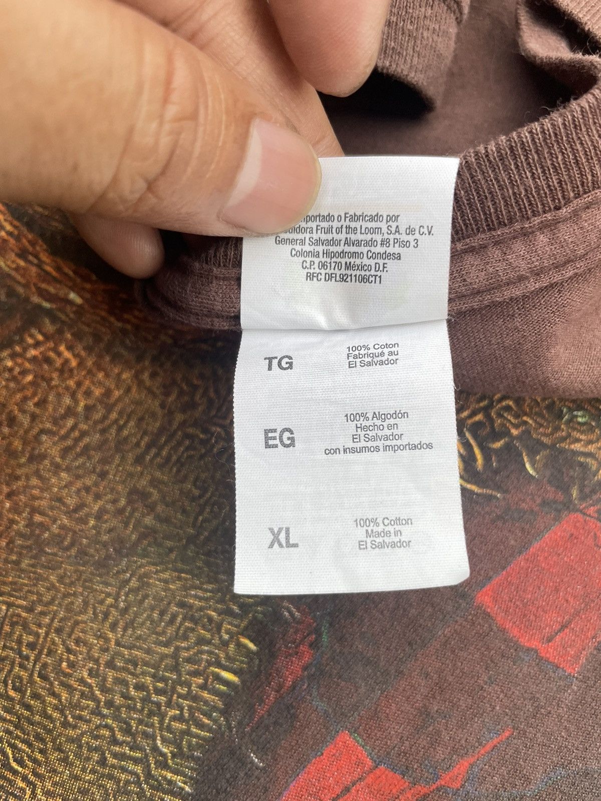 Fruit Of The Loom Scarecrow Tshirt Size US XL / EU 56 / 4 - 10 Thumbnail