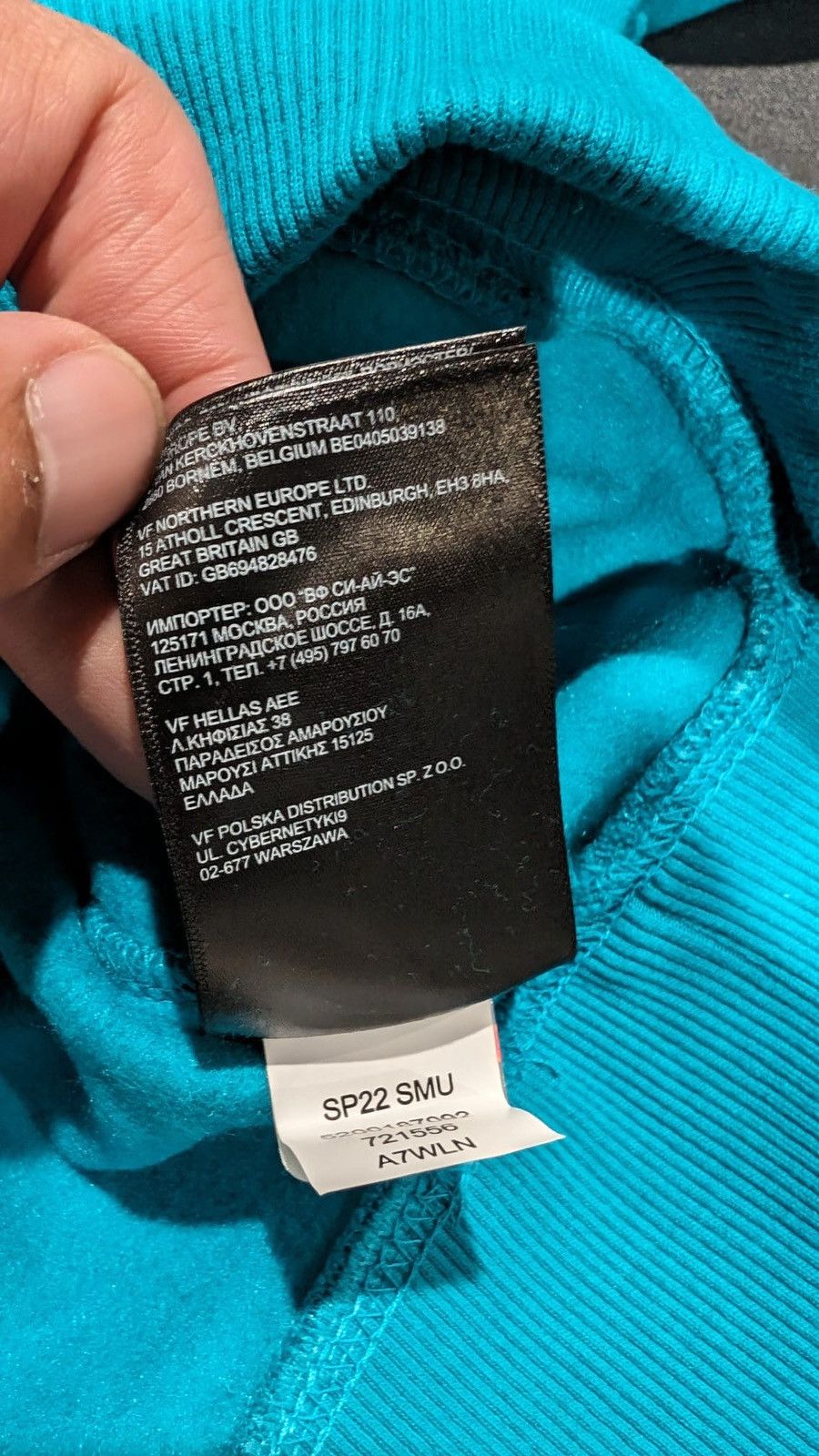 Kaws × The North Face Kaws X The North Face Youth Hoodie Enamel Blue Size L Size US L / EU 52-54 / 3 - 9 Thumbnail