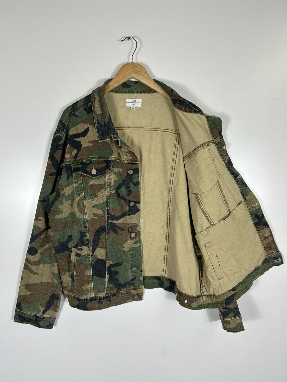 Japanese Brand 🔥Dope Camo Type-3 Trucker Jacket Size US L / EU 52-54 / 3 - 8 Thumbnail