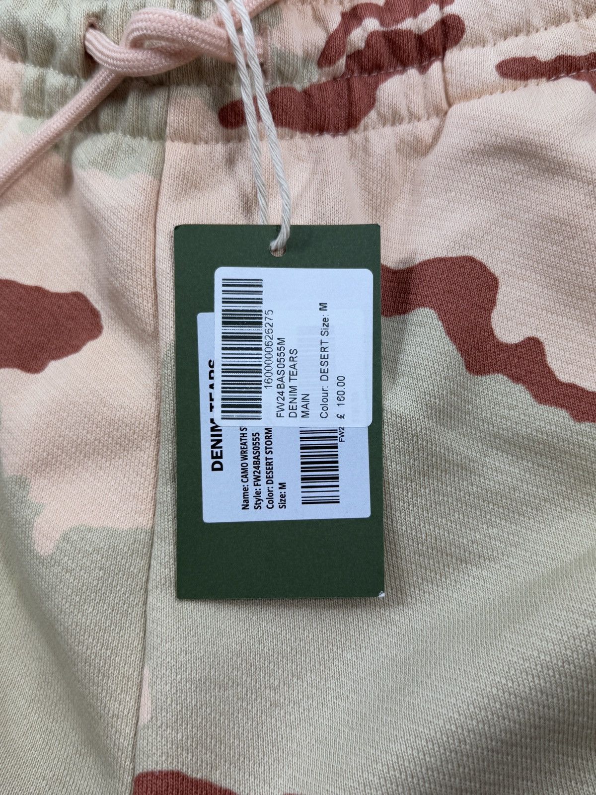 DENIM TEARS CAMOUFLAGE SWEATPANTS Size US 32 / EU 48 - 4 Thumbnail