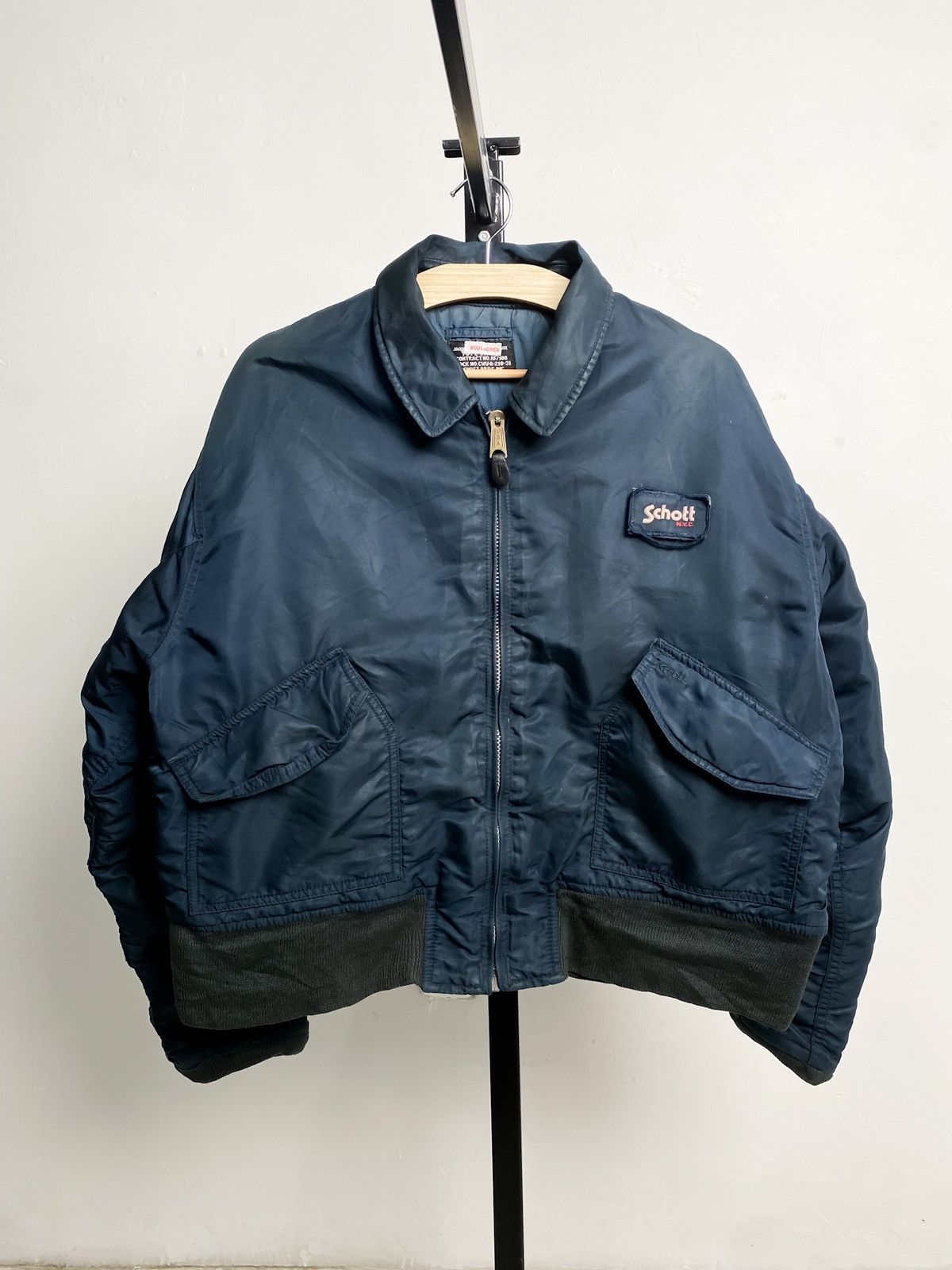 Schott Cwu R Schott Jacket Flyers Man Cwu R Schott Bomberjacke Xl