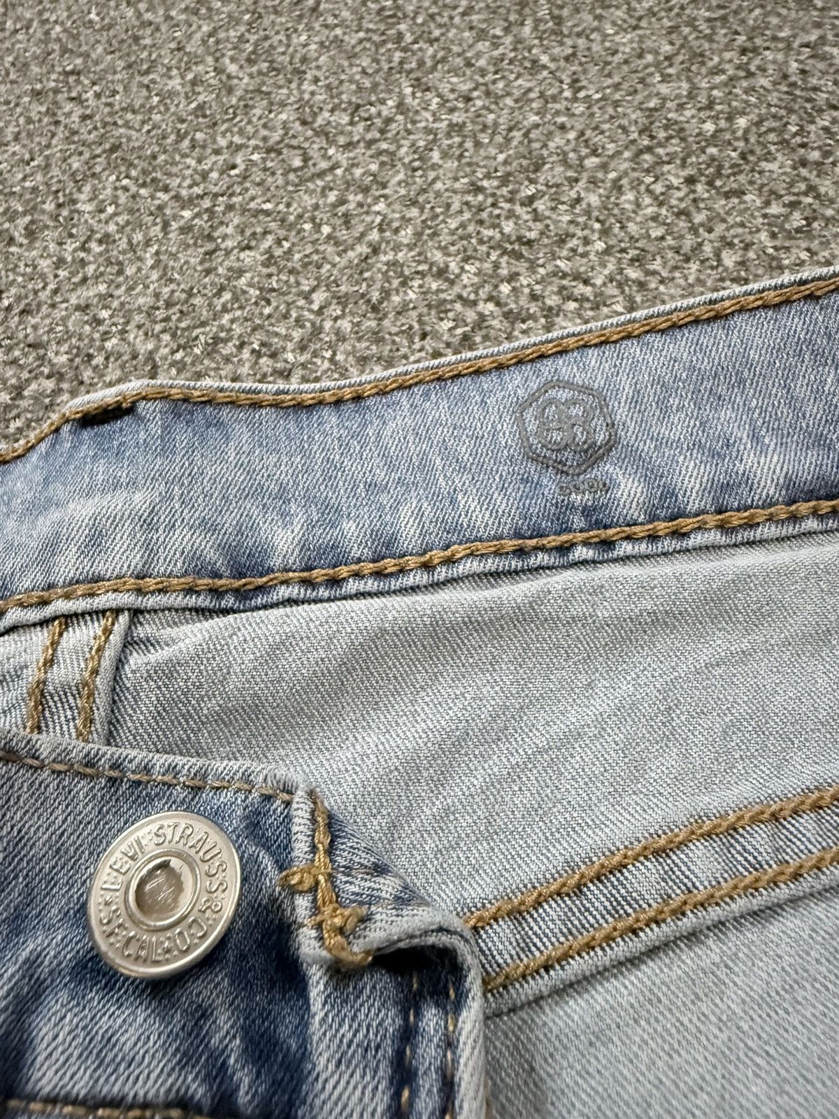 Levi's Made & Crafted Y2K Levis 502 Faded Wash Tappered Leg Denim Jeans Archive Size US 34 / EU 50 - 17 Thumbnail