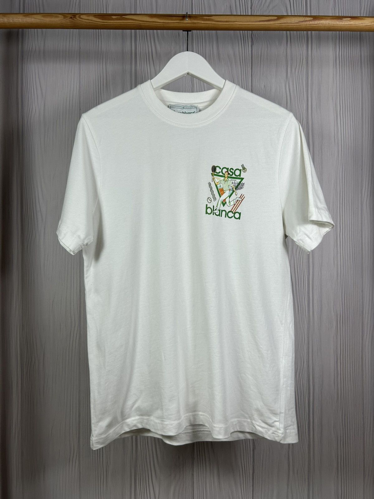 Casablanca Rare Casablanca Tennis Club Graphic White T-Shirt Size S Size US S / EU 44-46 / 1 - 2 Thumbnail