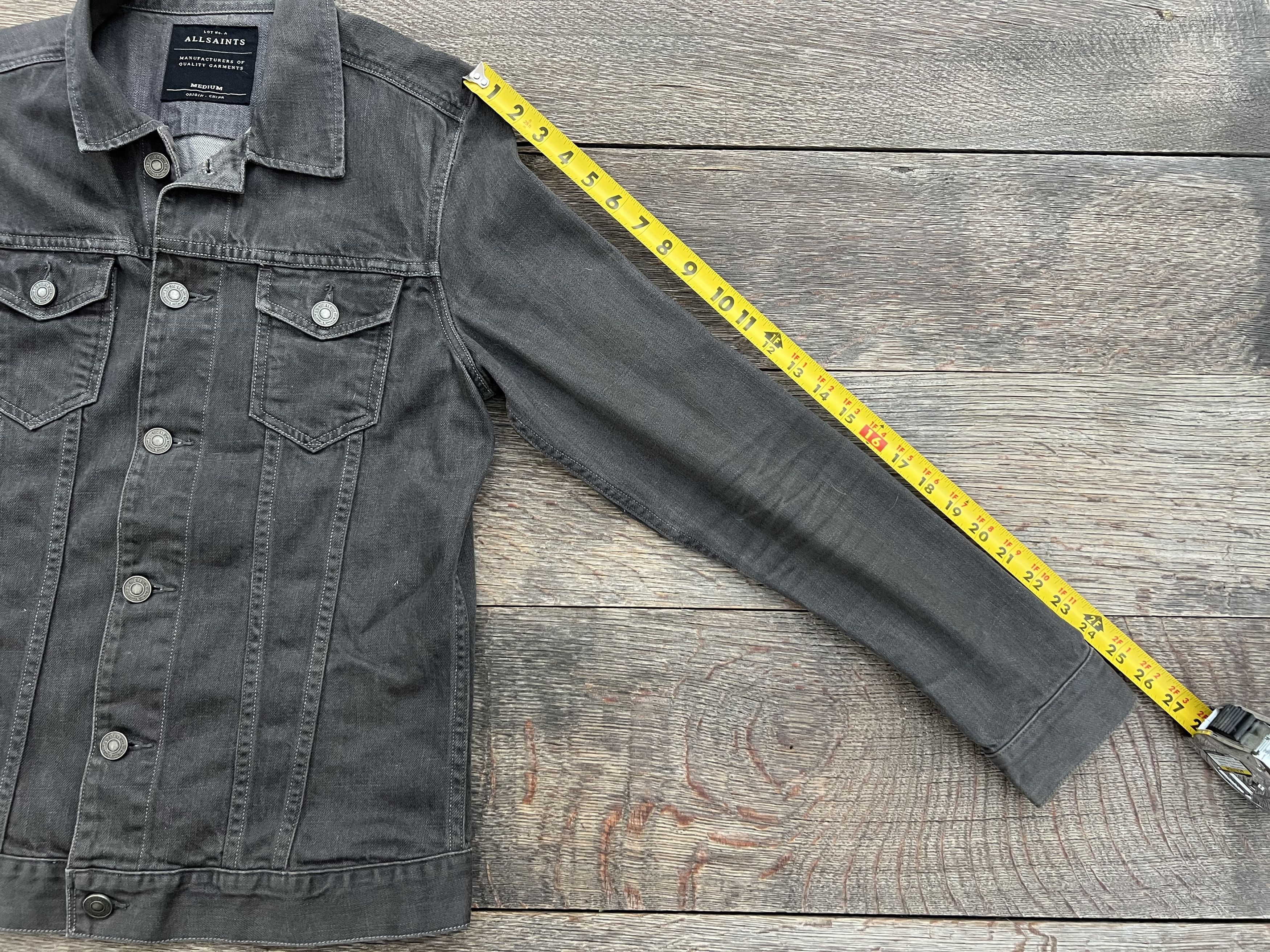 Allsaints Denim Jacket Size US M / EU 48-50 / 2 - 3 Thumbnail