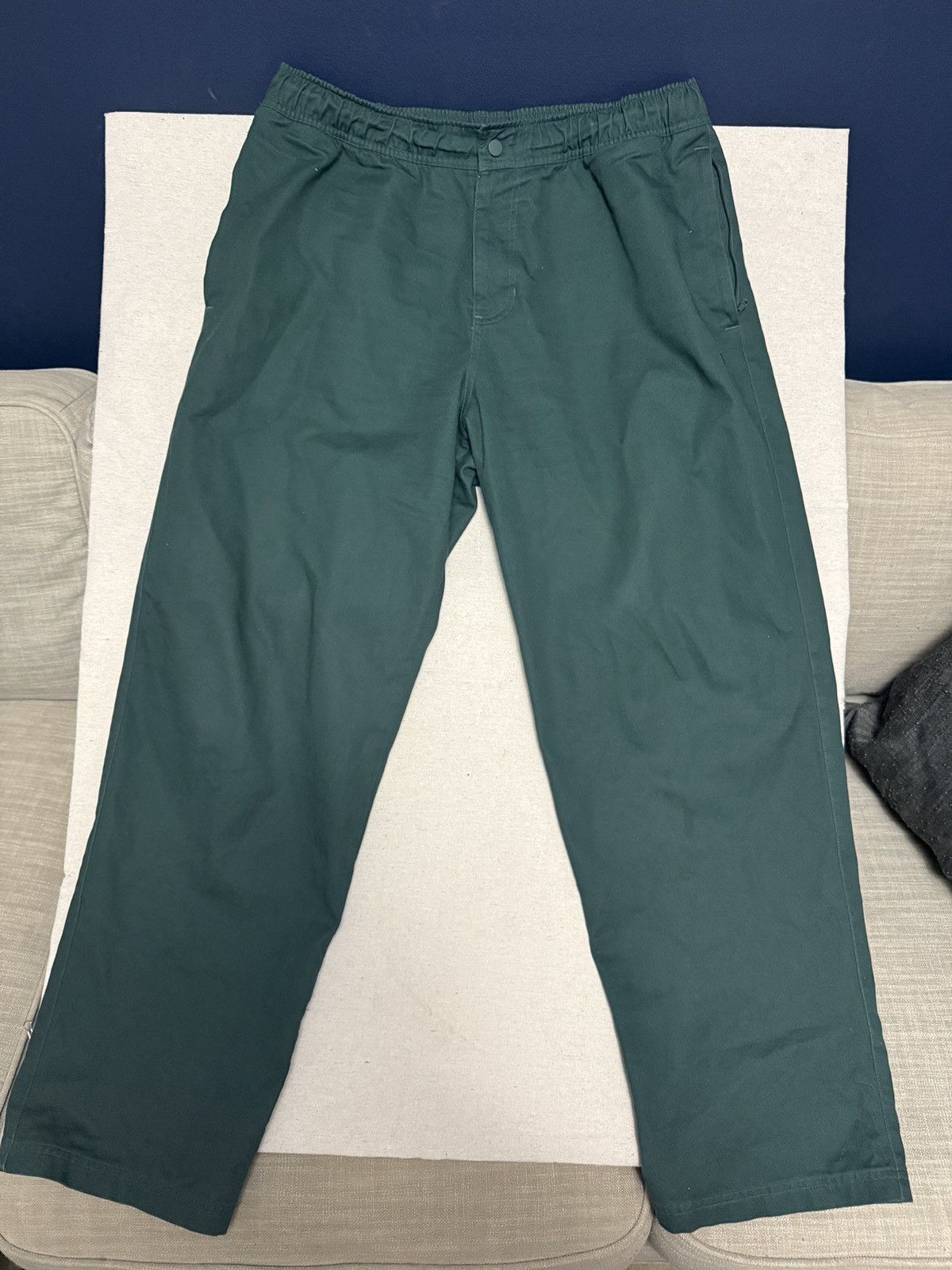 Adidas adidas Originals Adicolor Contempo Chino Pants/Mineral Green Size US 36 / EU 52 - 1 Thumbnail