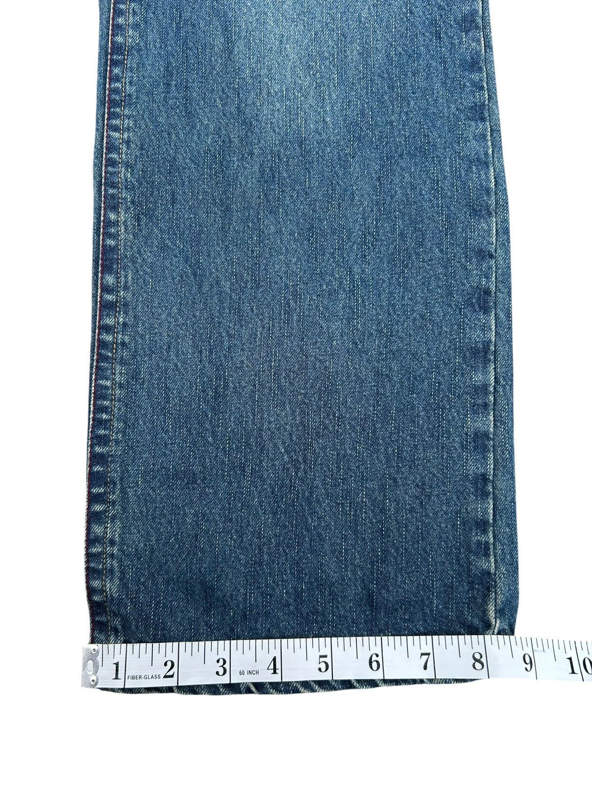 Kapital Double Waist IN THE ATTIC PUNK Distressed Denim Jeans Size US 32 / EU 48 - 23 Thumbnail