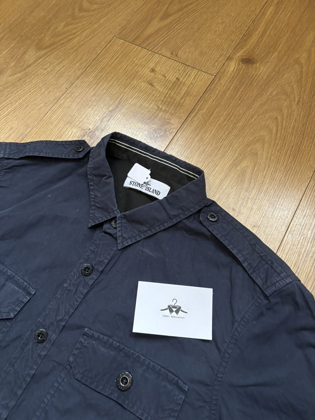 Stone Island Stone island Overshirt L Size US L / EU 52-54 / 3 - 3 Thumbnail