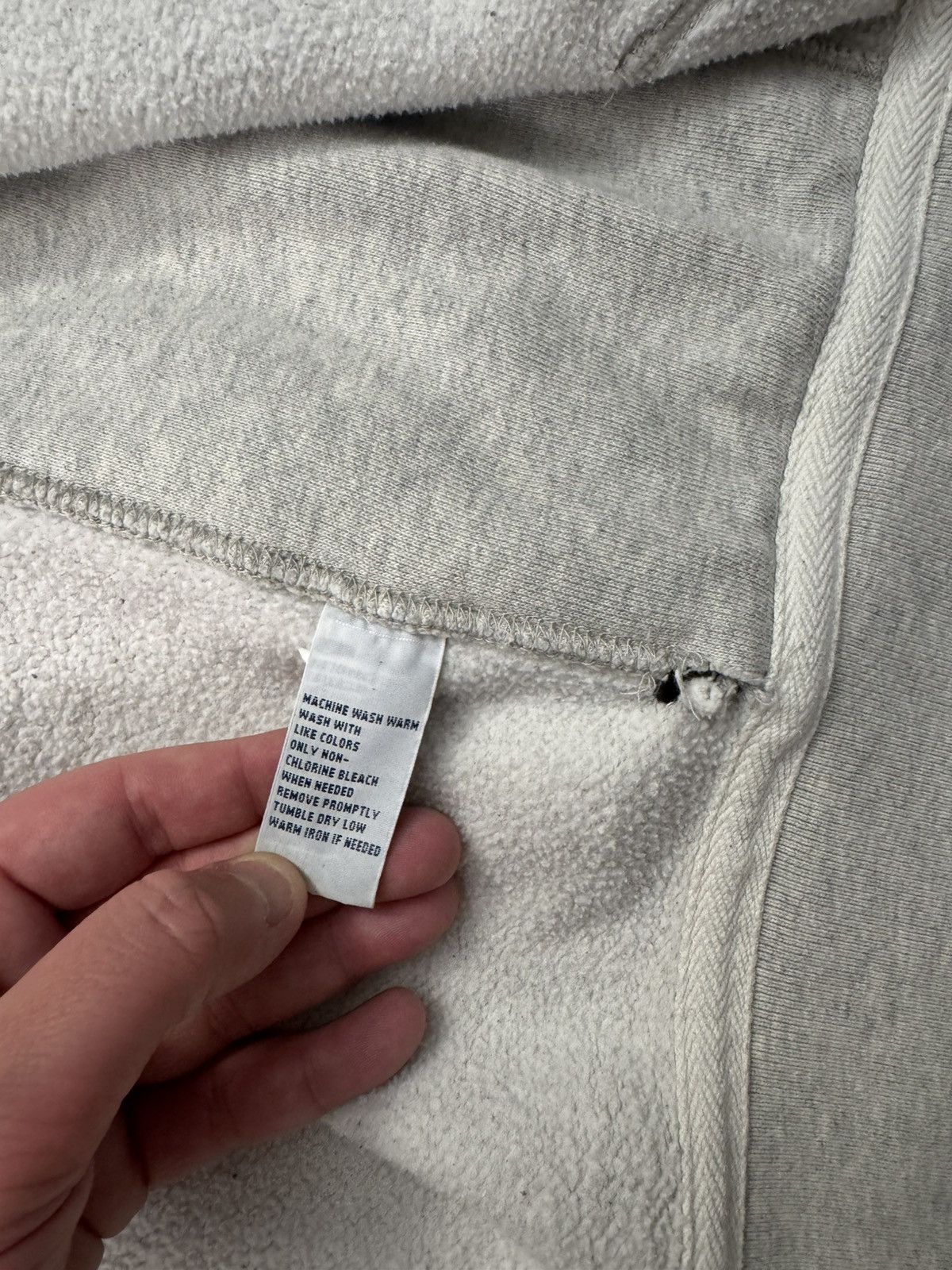 Polo Ralph Lauren 🔥Vintage Polo Ralph Lauren Hoodie Jaclet Grey/RRL Vibe Size US XL / EU 56 / 4 - 14 Thumbnail