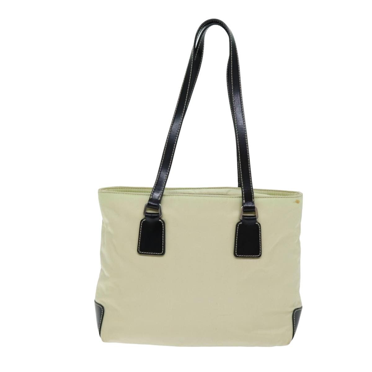 Prada PRADA Hand Bag Nylon Cream Size ONE SIZE - 3 Thumbnail
