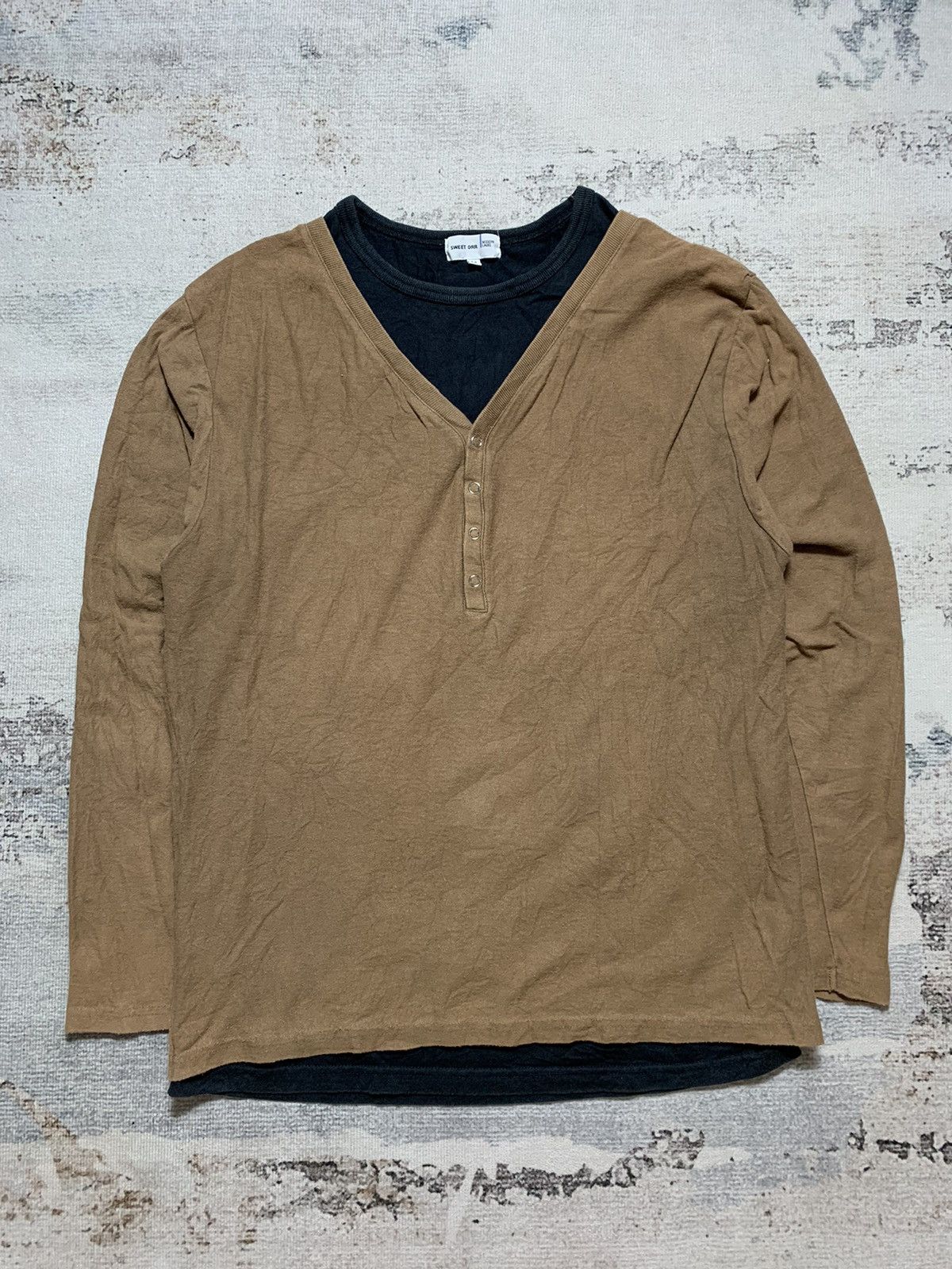 If Six Was Nine Double Layers Longsleeve Gothic Style Size US M / EU 48-50 / 2 - 1 Thumbnail